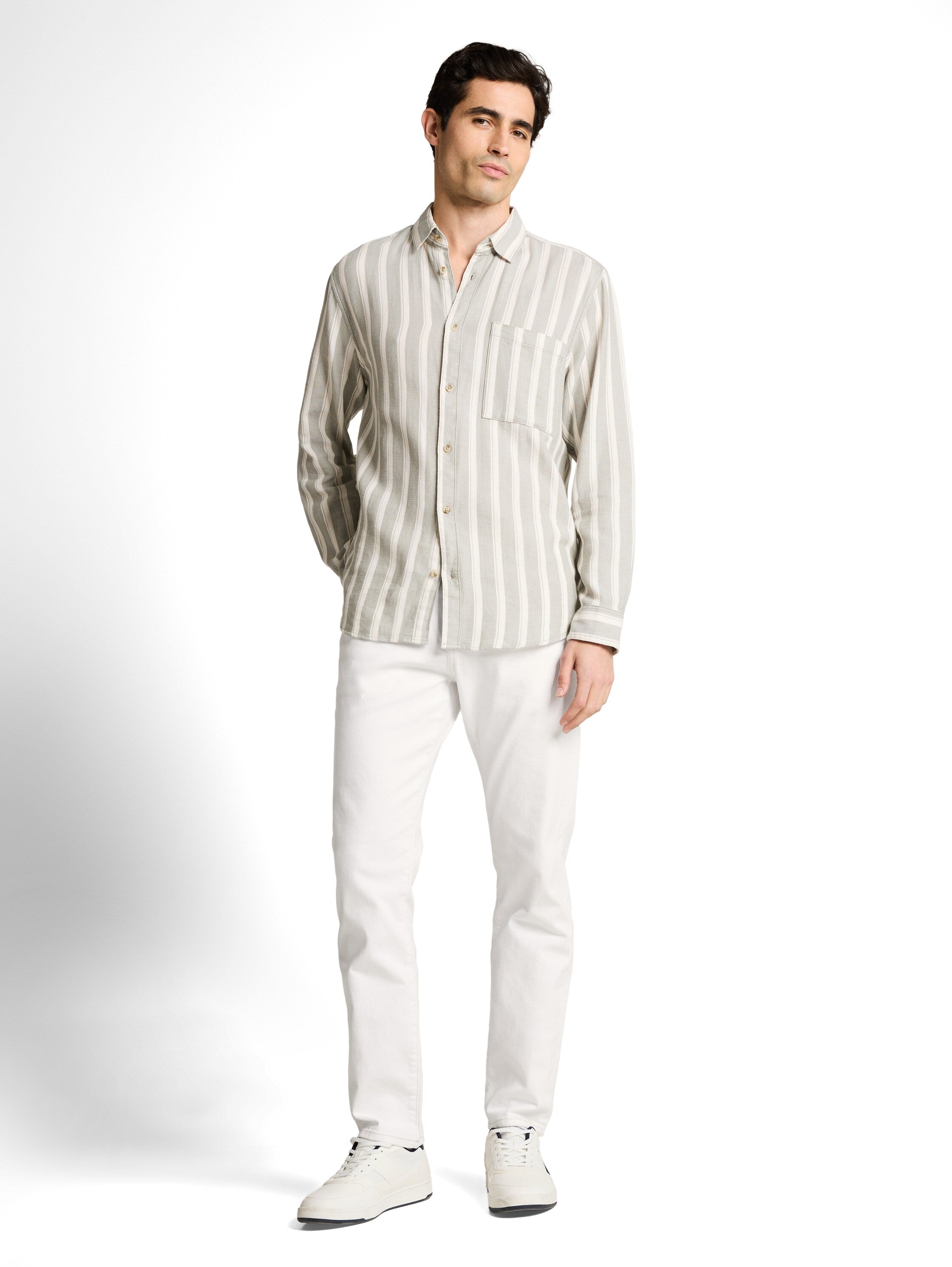 Tom Tailor Regular Slim White Jeans