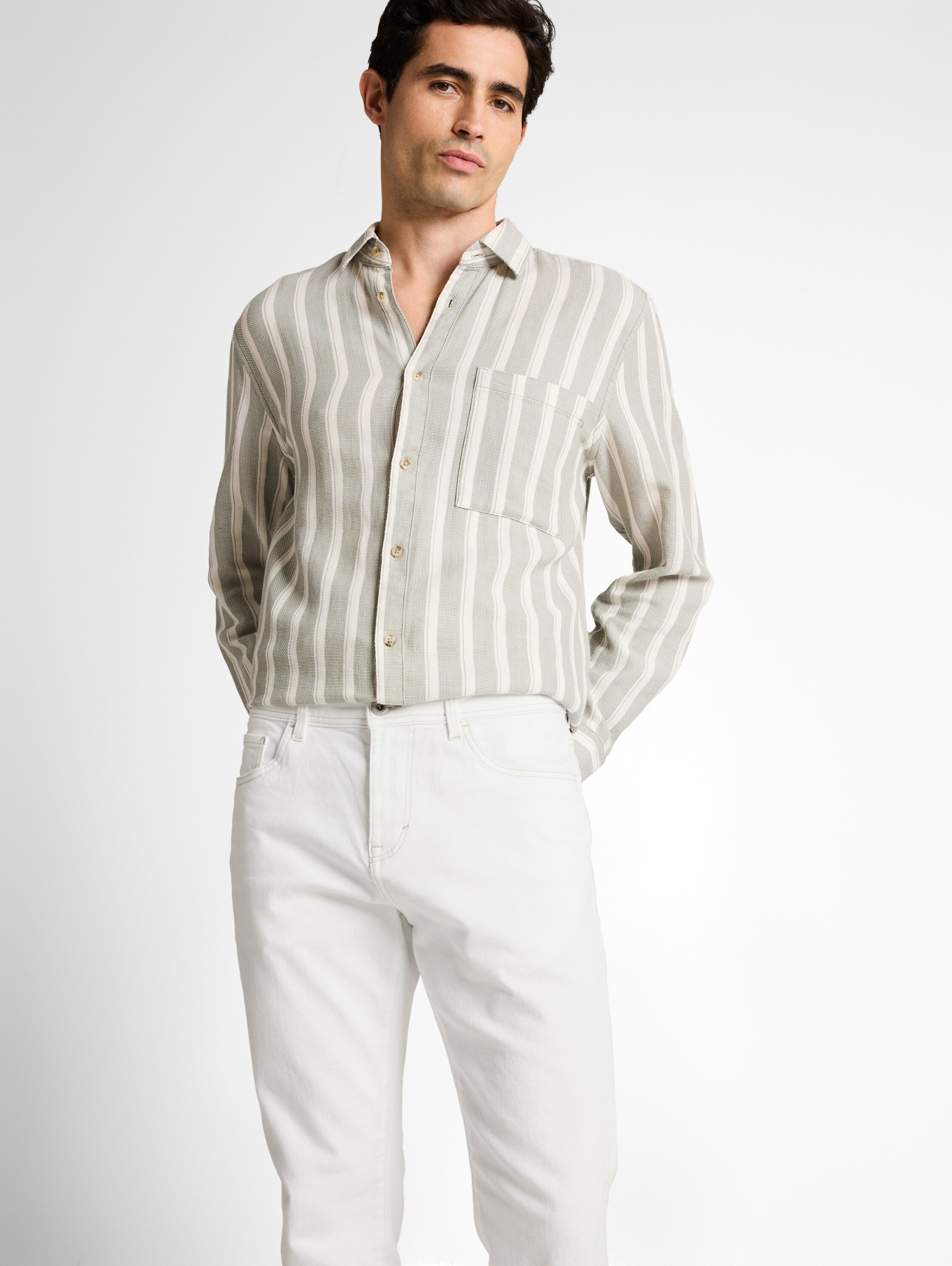 Tom Tailor Regular Slim White Jeans