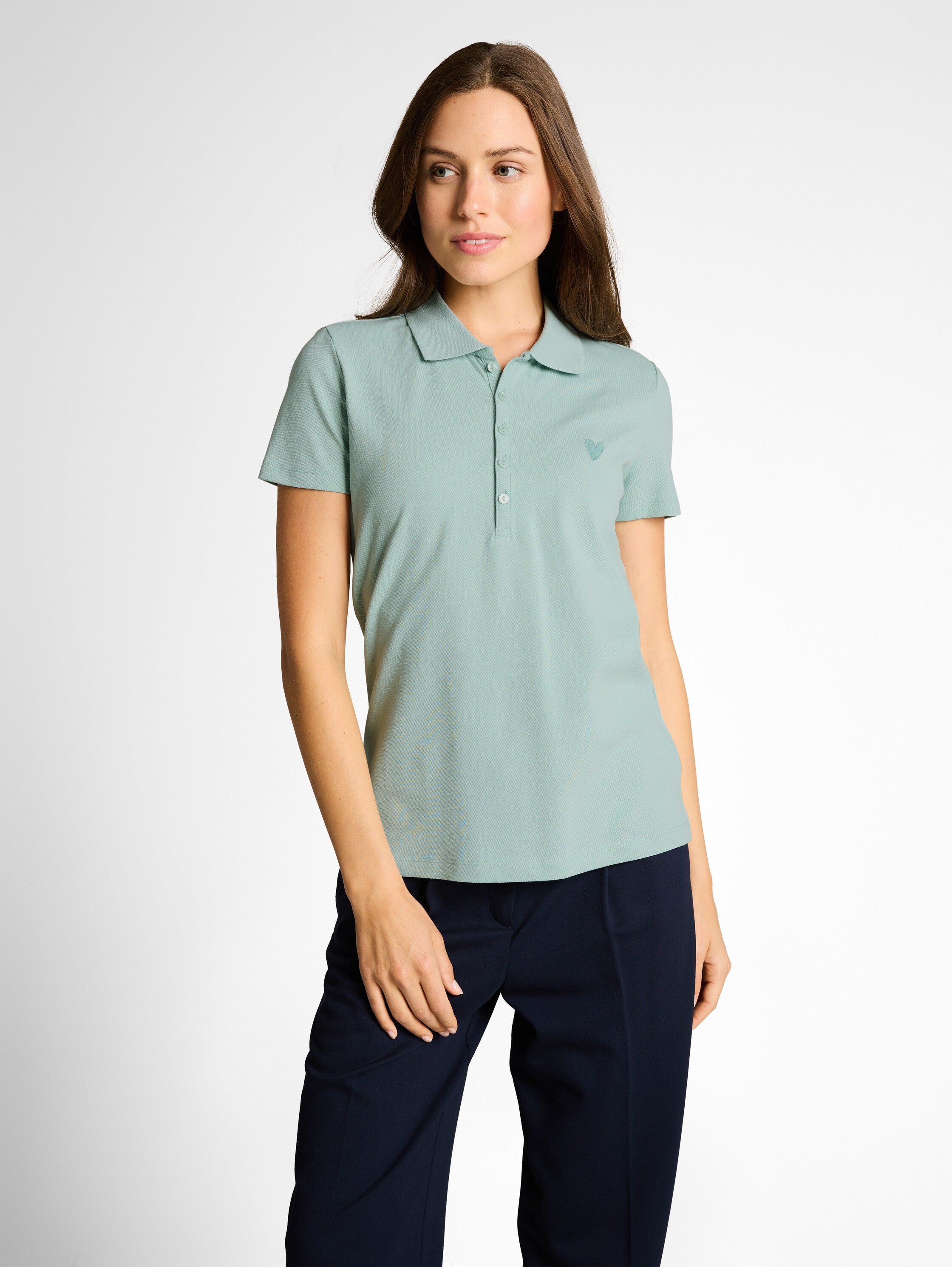 Tom Tailor Blue Haze Short Sleeved Polo