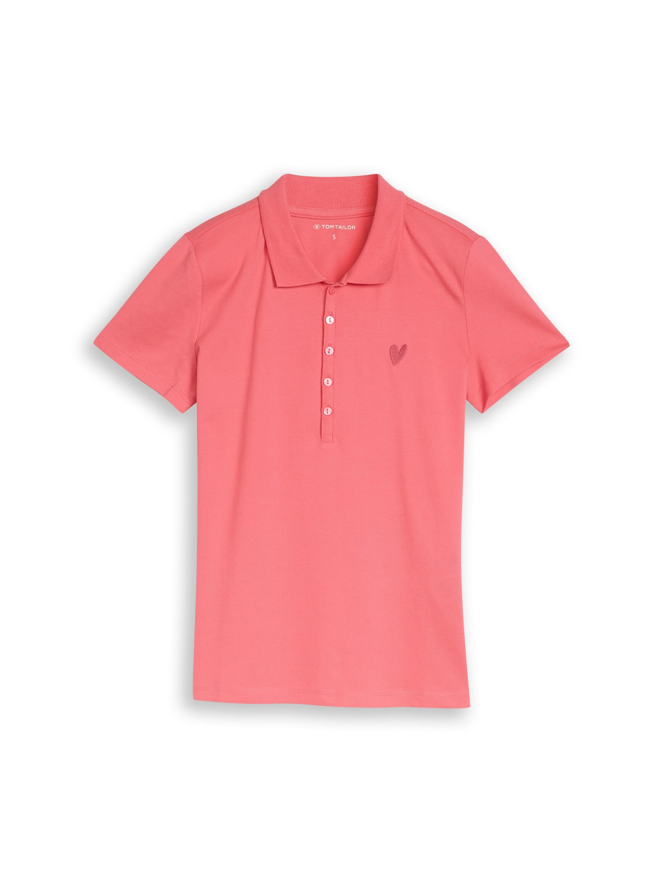 Tom Tailor Coral Short Sleeved Polo