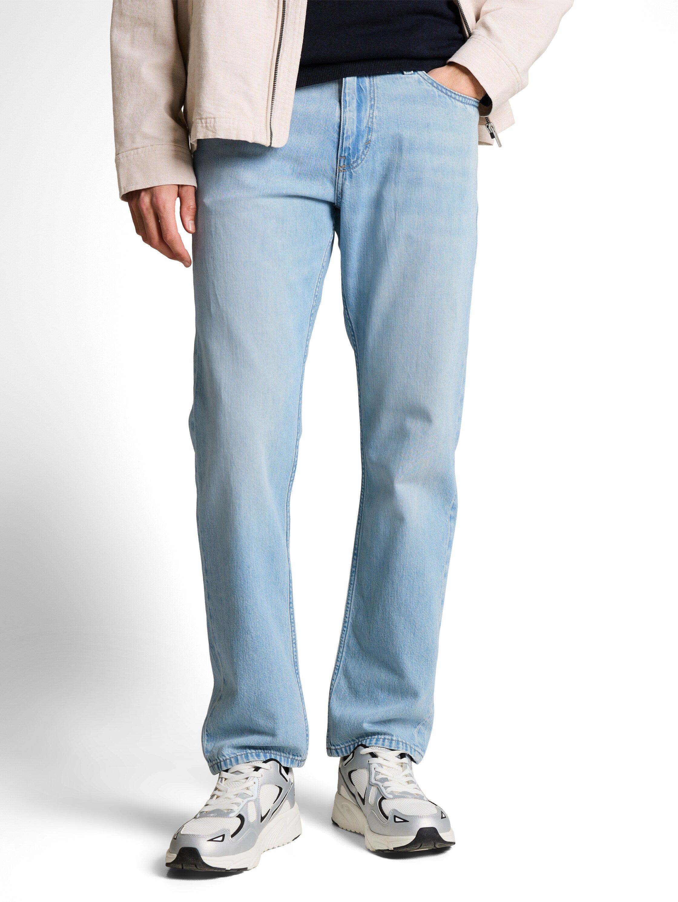 Tom Tailor Light Blue Denim Jeans With Five-Pocket Style