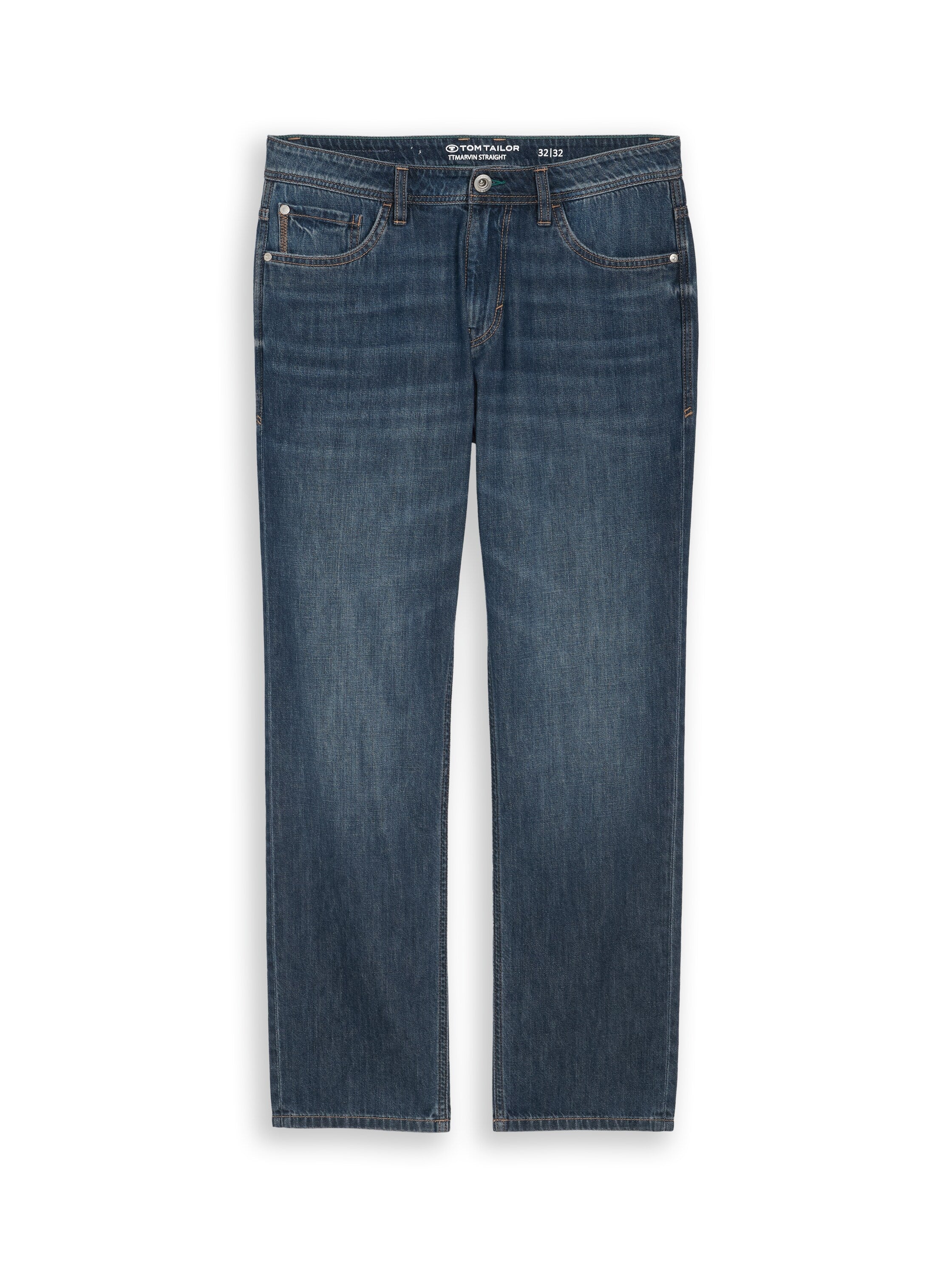Tom Tailor Blue Denim Jeans With Five-Pocket Style