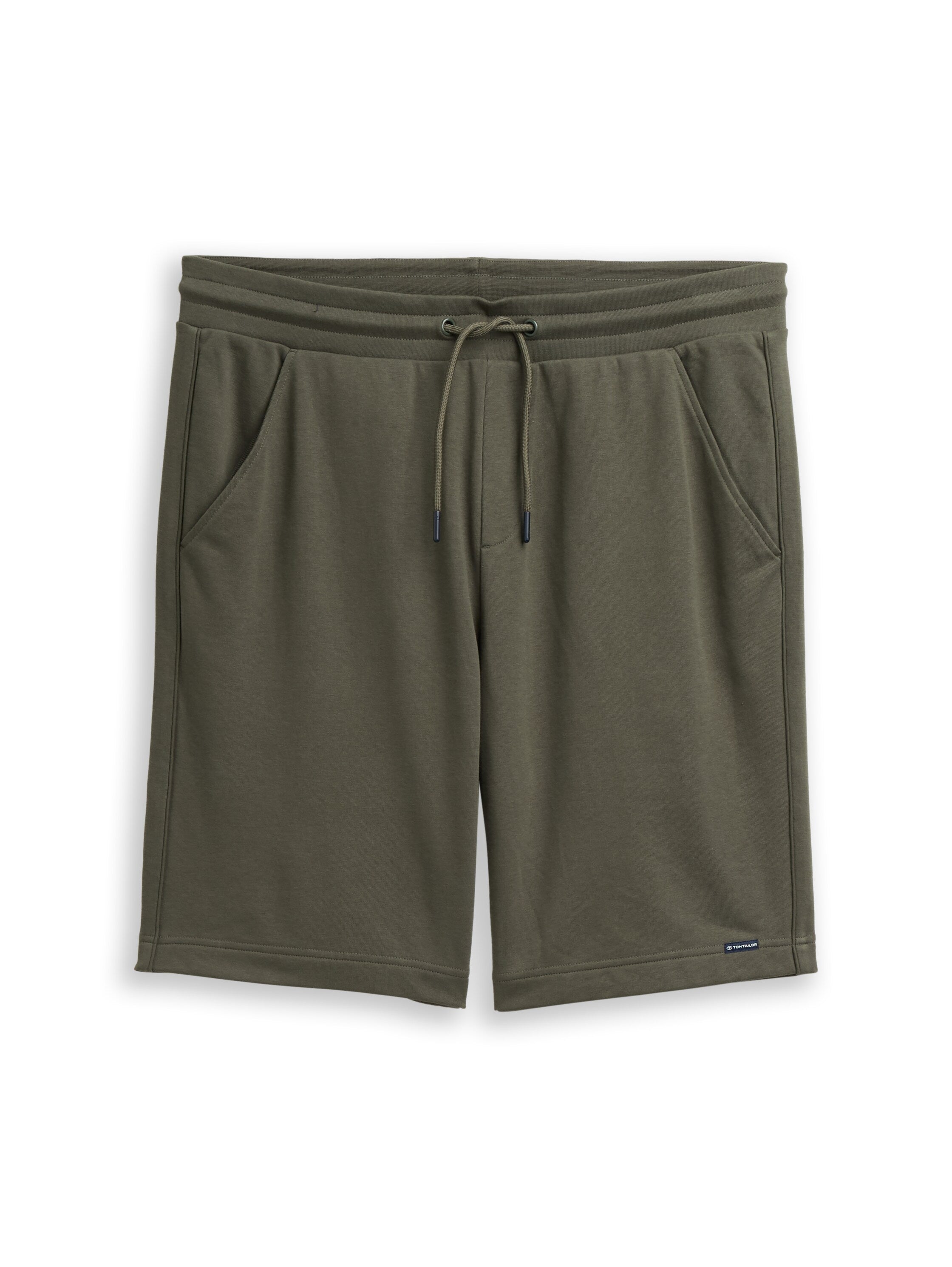Tom Tailor Deep Green Basic Sweat Shorts