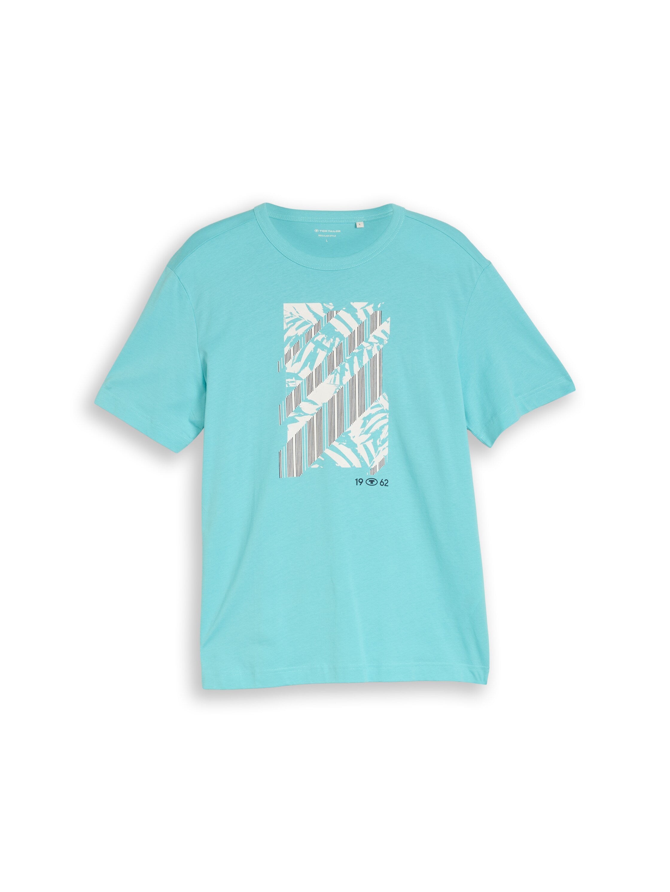 Tom Tailor River Teal T-Shirt With Print