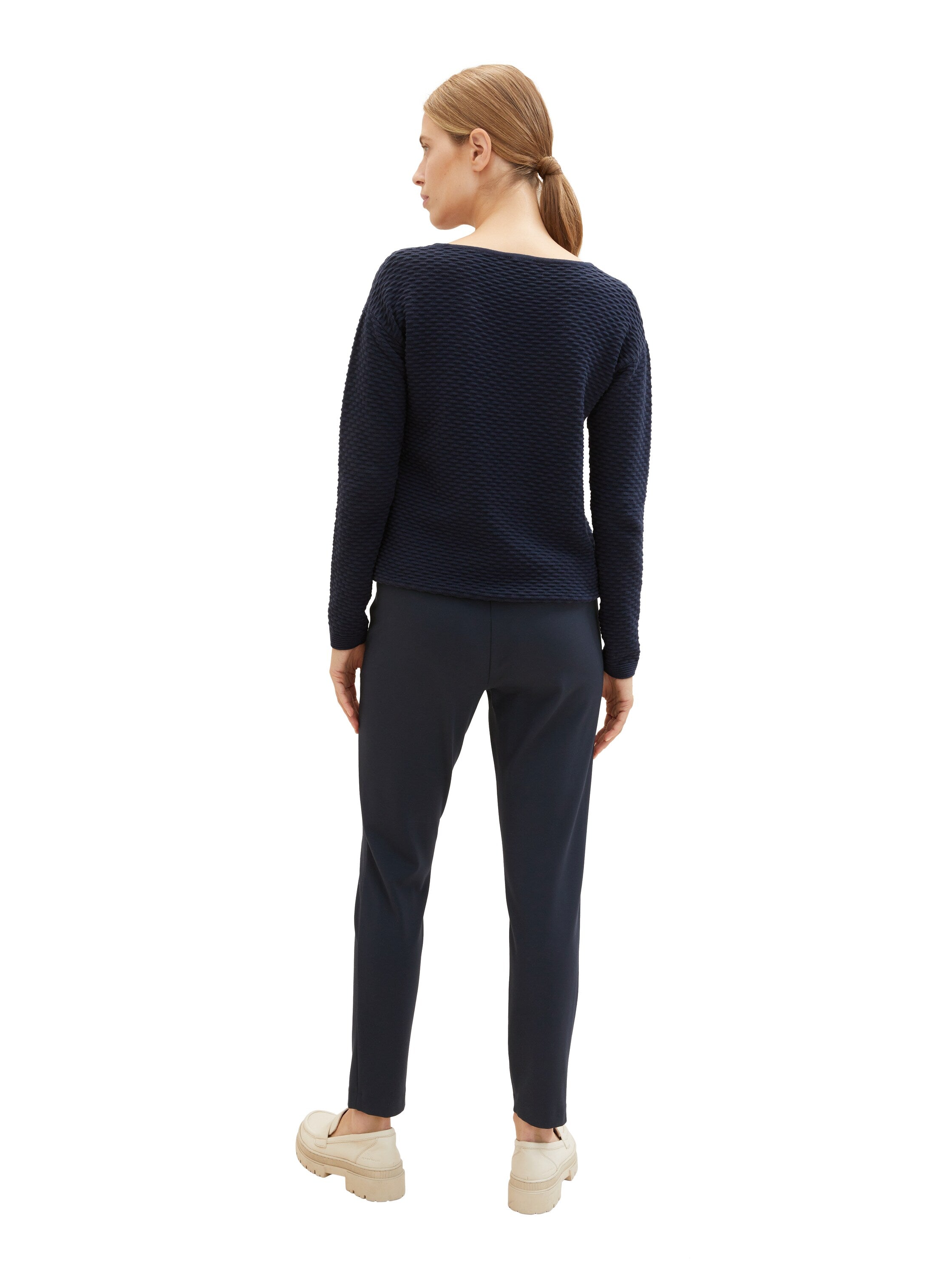 Tom Tailor Navy Loose Fit Pant