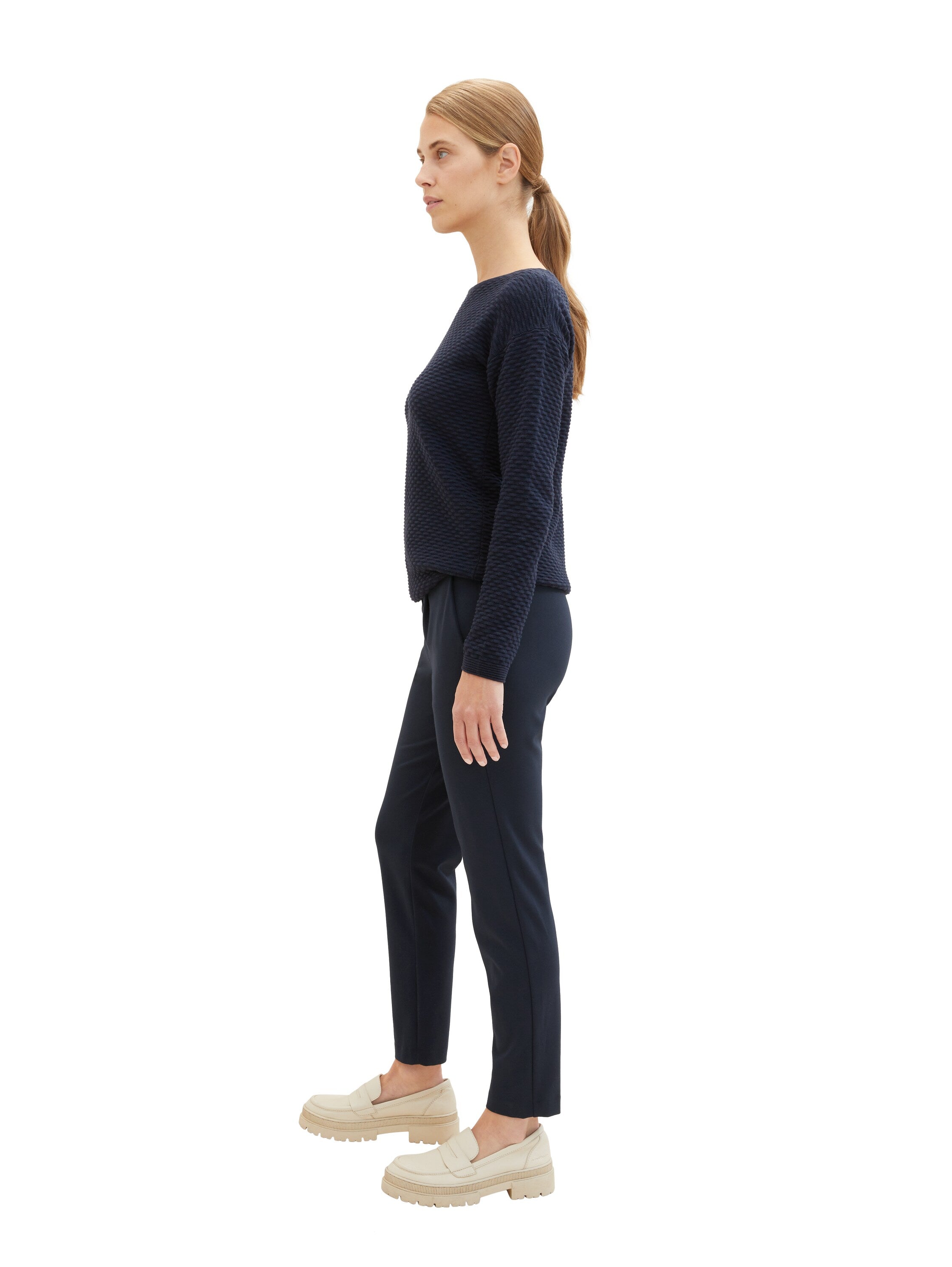 Tom Tailor Navy Loose Fit Pant