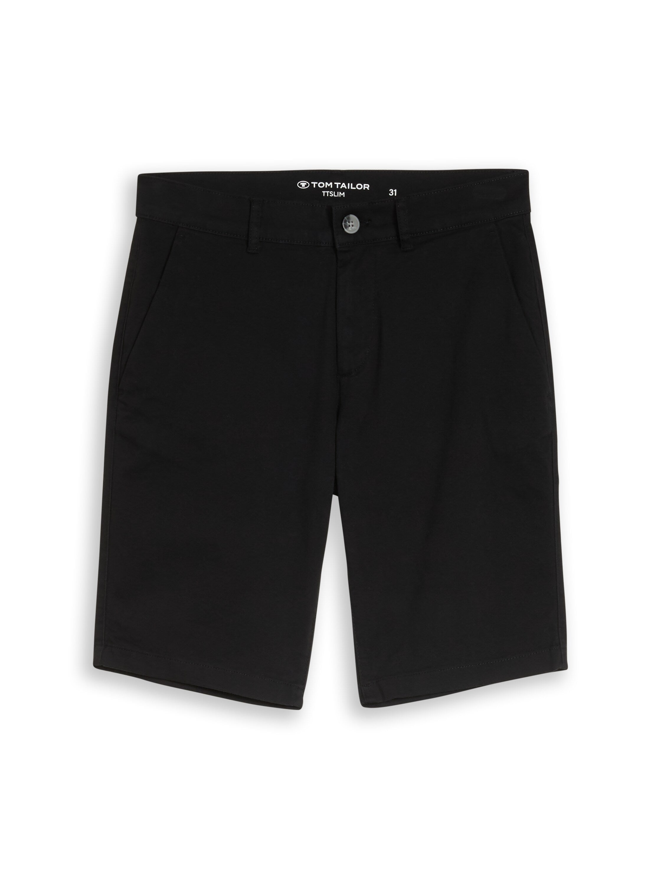Tom Tailor Black Chino Shorts