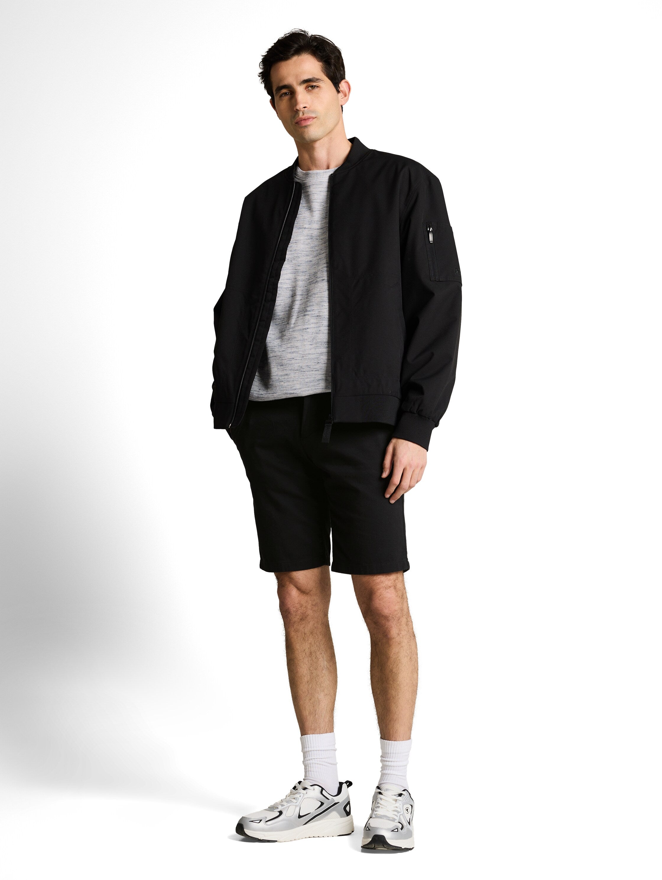 Tom Tailor Black Chino Shorts