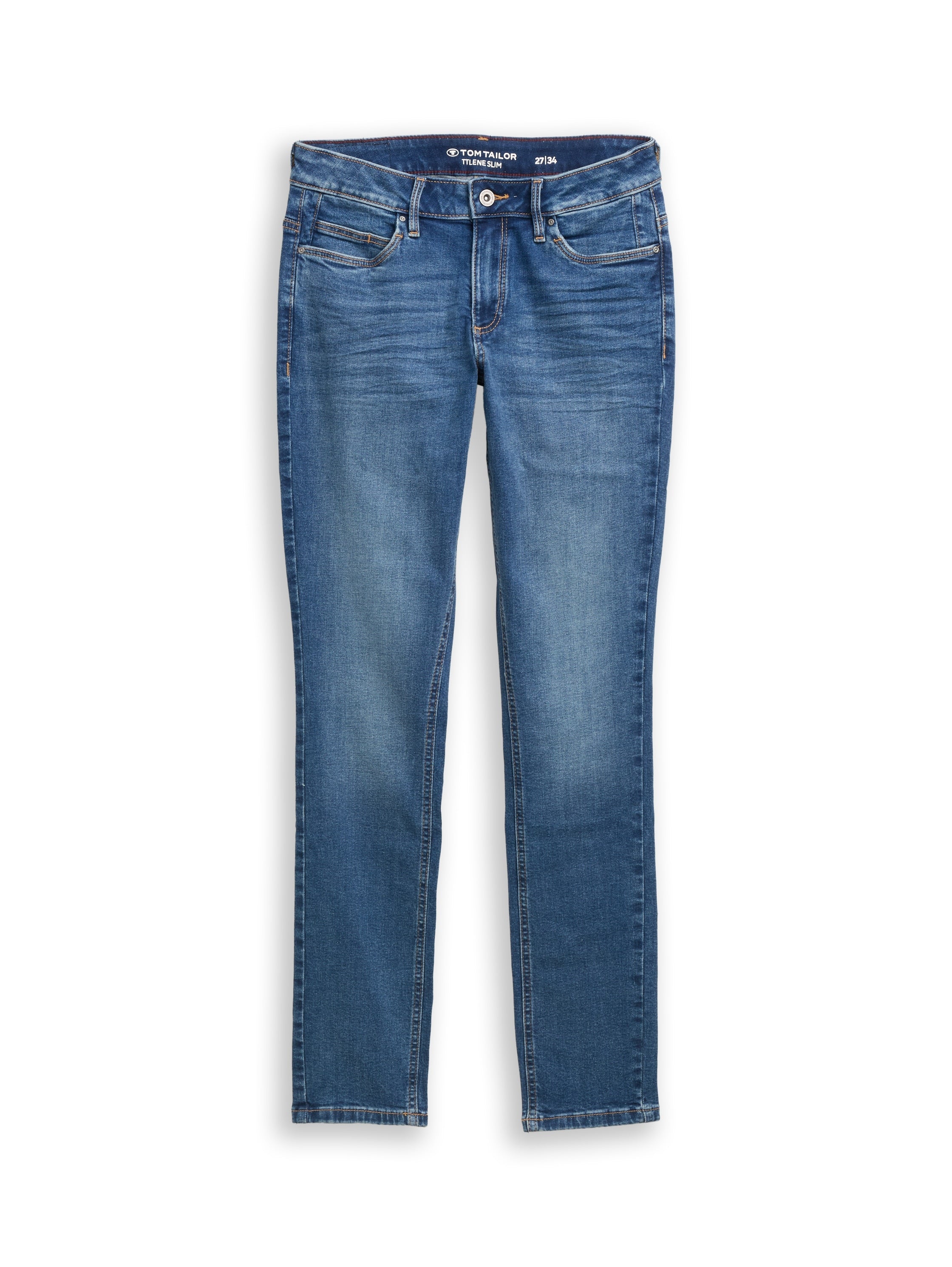 Tom Tailor Clean Mid Stone Blue Slim Denim Jeans