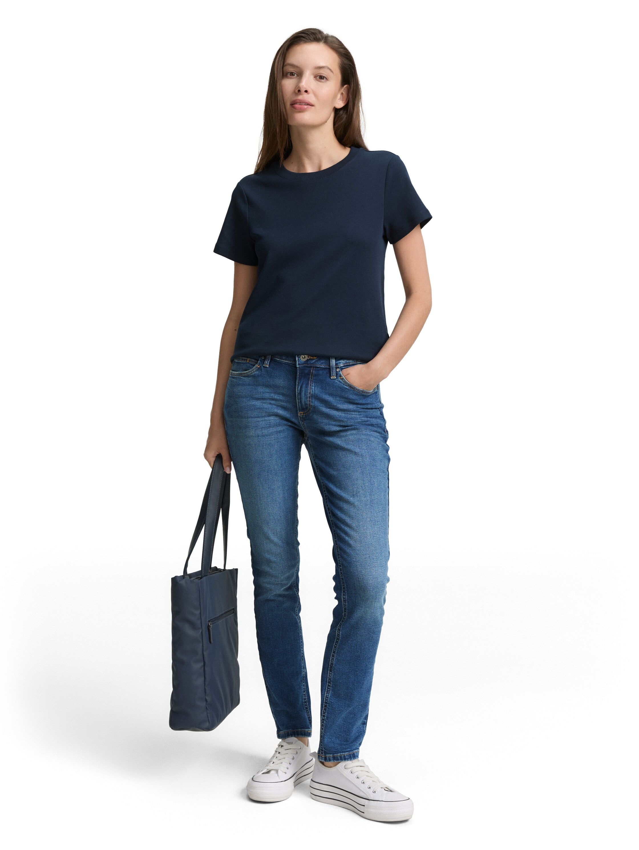 Tom Tailor Clean Mid Stone Blue Slim Denim Jeans