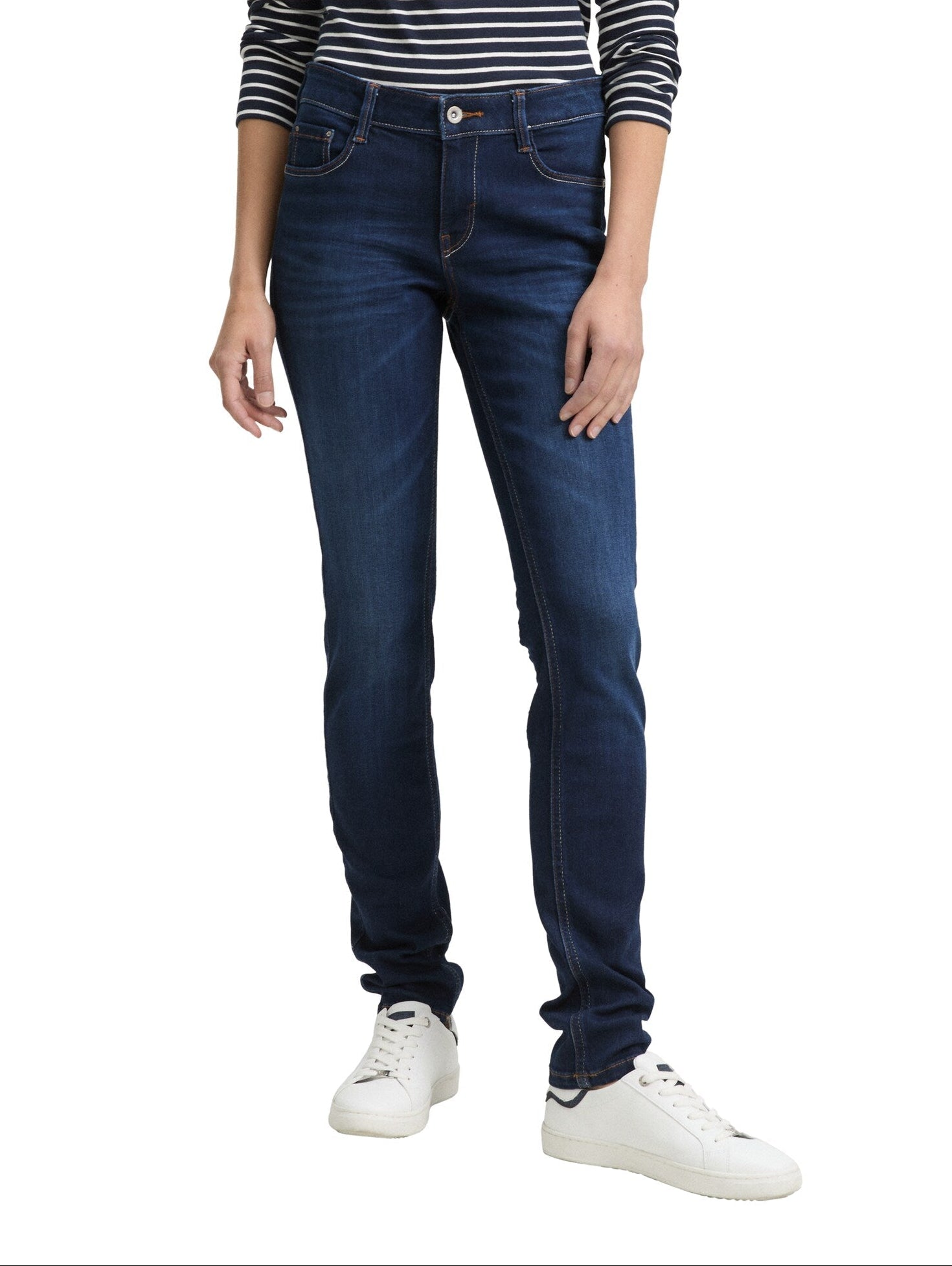 Tom Tailor Dark Stone Wash Skinny Denim Jeans