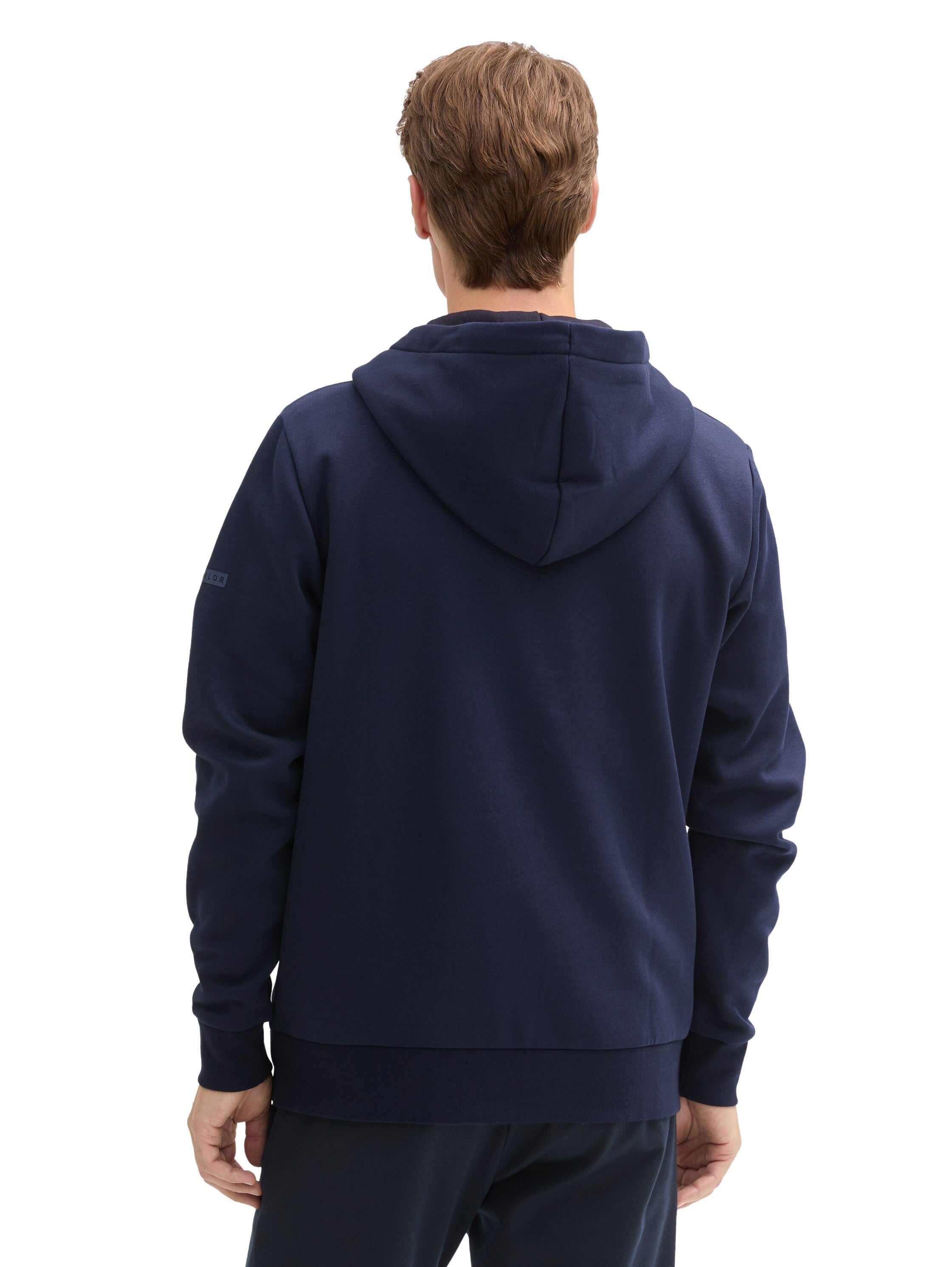 Tom Tailor Basic Navy Hooded Jacket