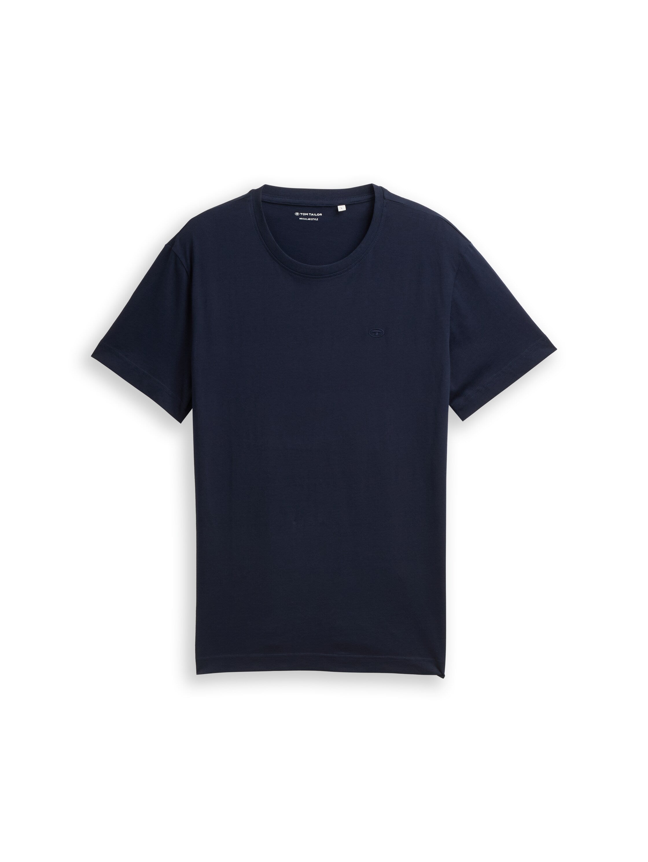 Tom Tailor Navy T-Shirt With Logo