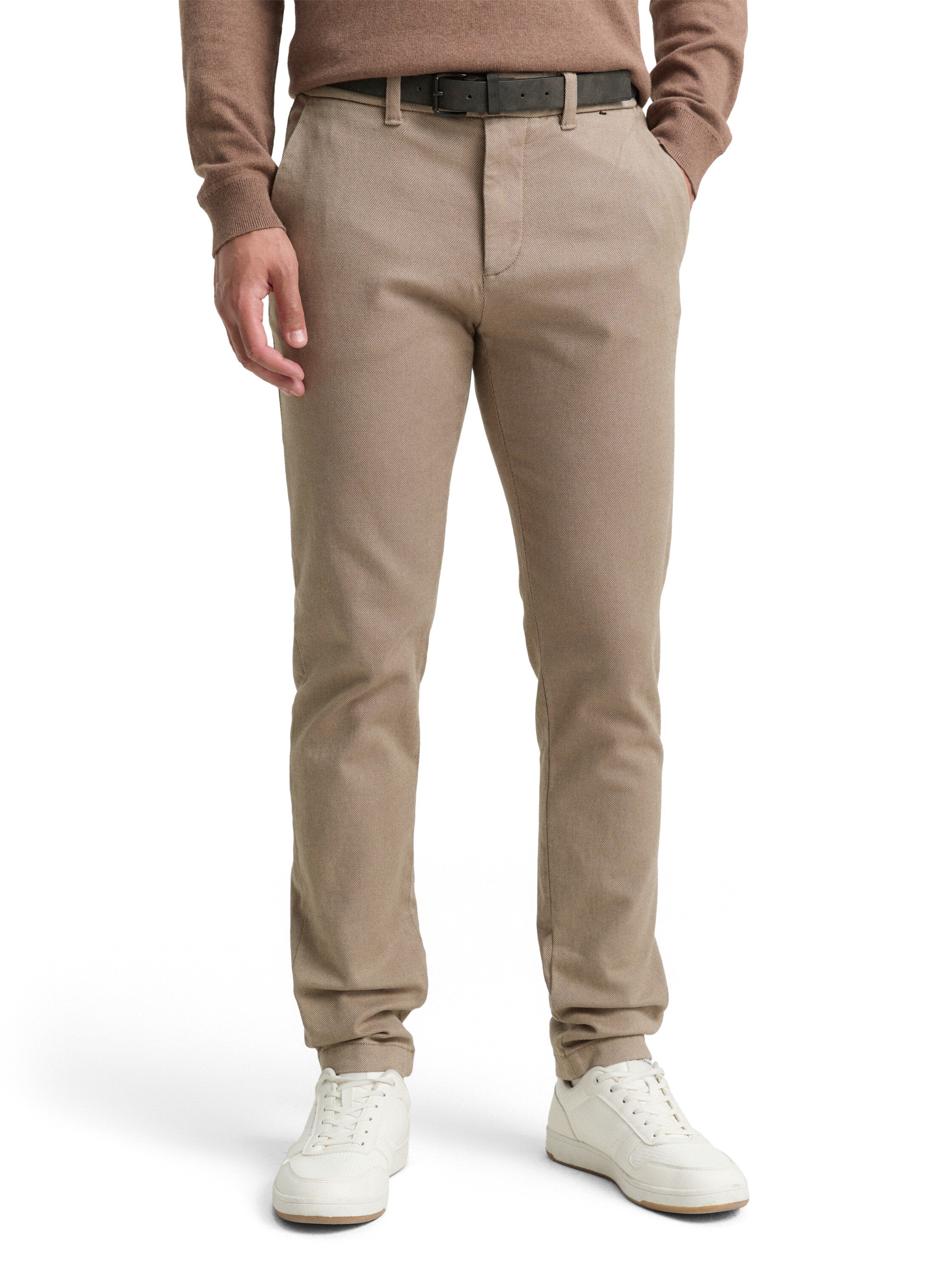 Tom Tailor Travis Slim Beige Chino With Belt