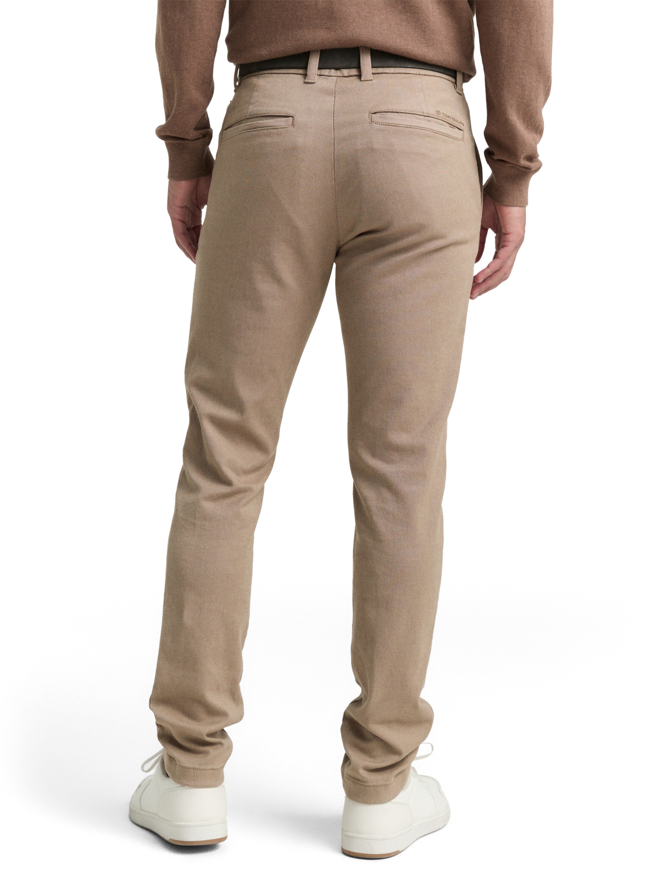 Tom Tailor Travis Slim Beige Chino With Belt