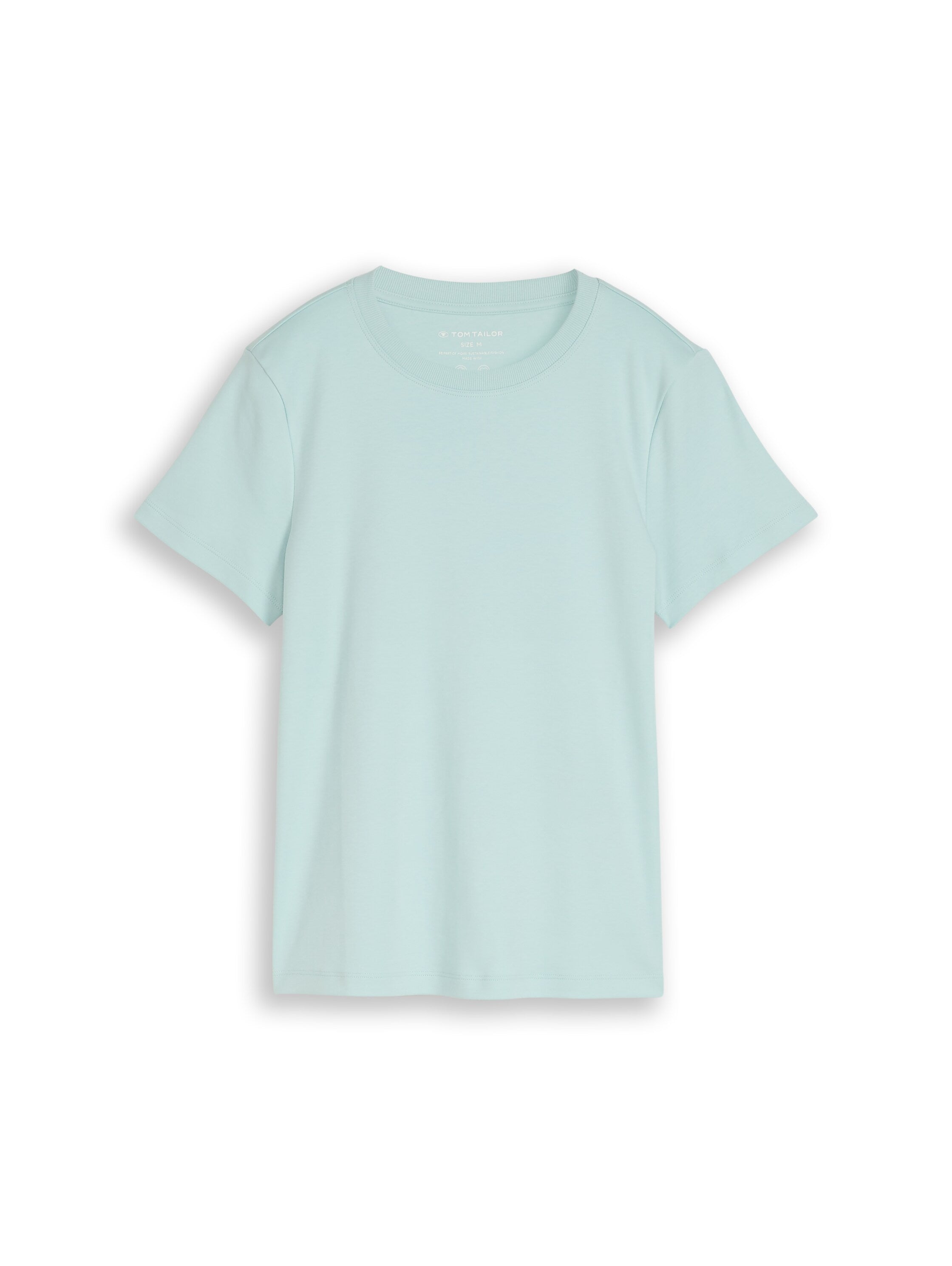 Tom Tailor Blue Haz Basic Cotton T-Shirt