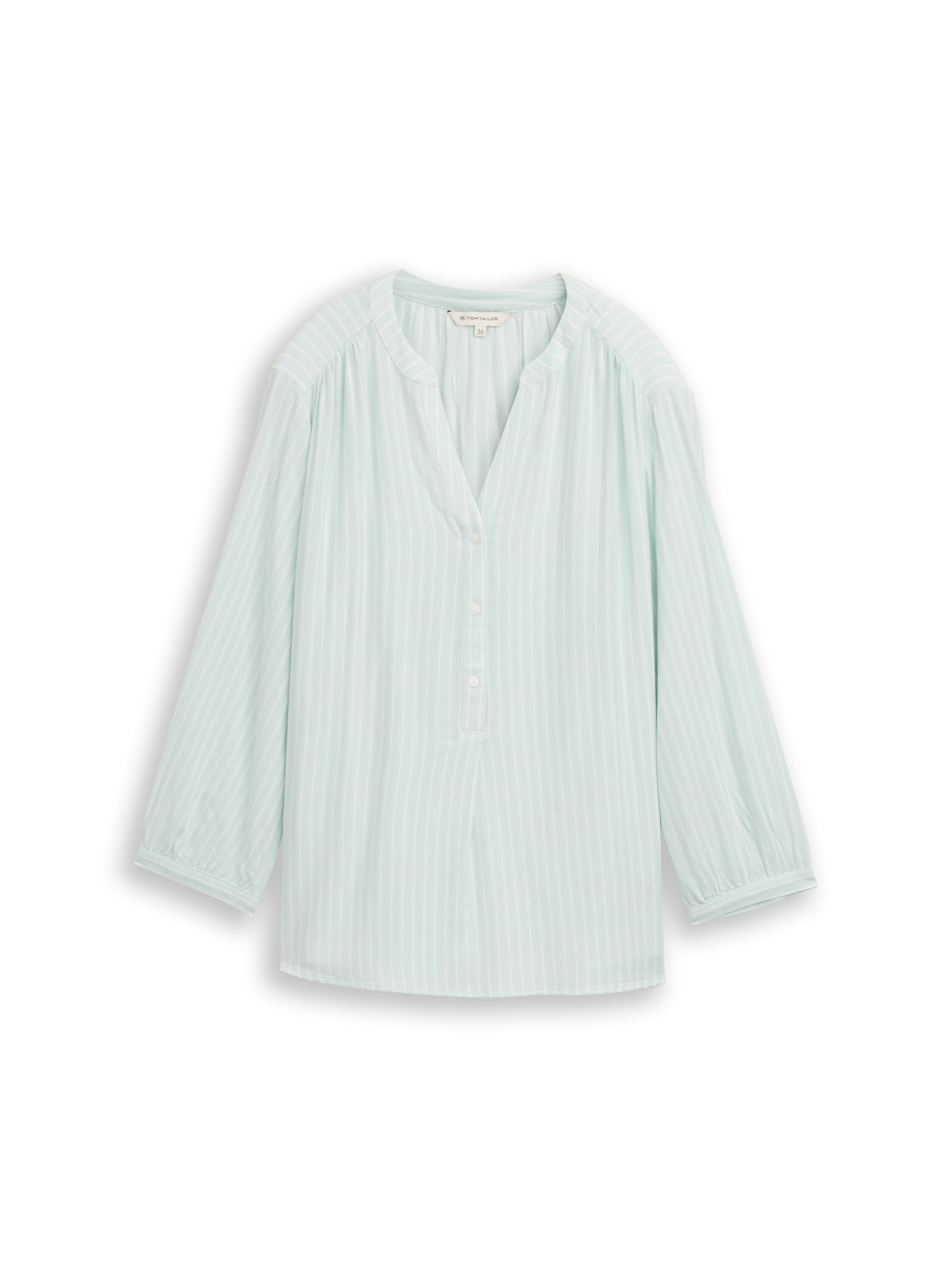 Tom Tailor Mint Green Striped Blouse