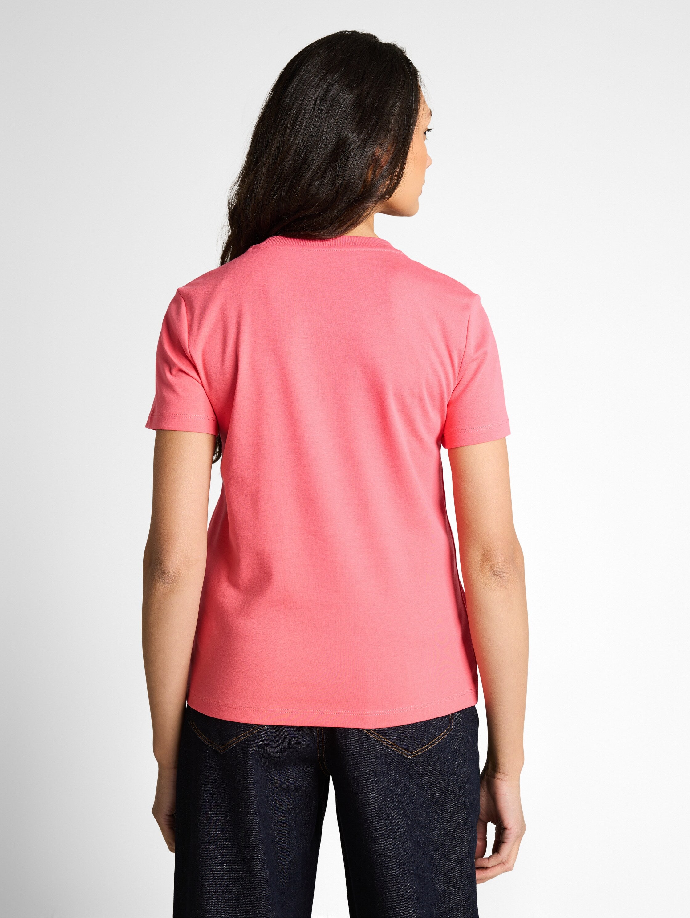 Tom Tailor Pink Basic Cotton T-Shirt