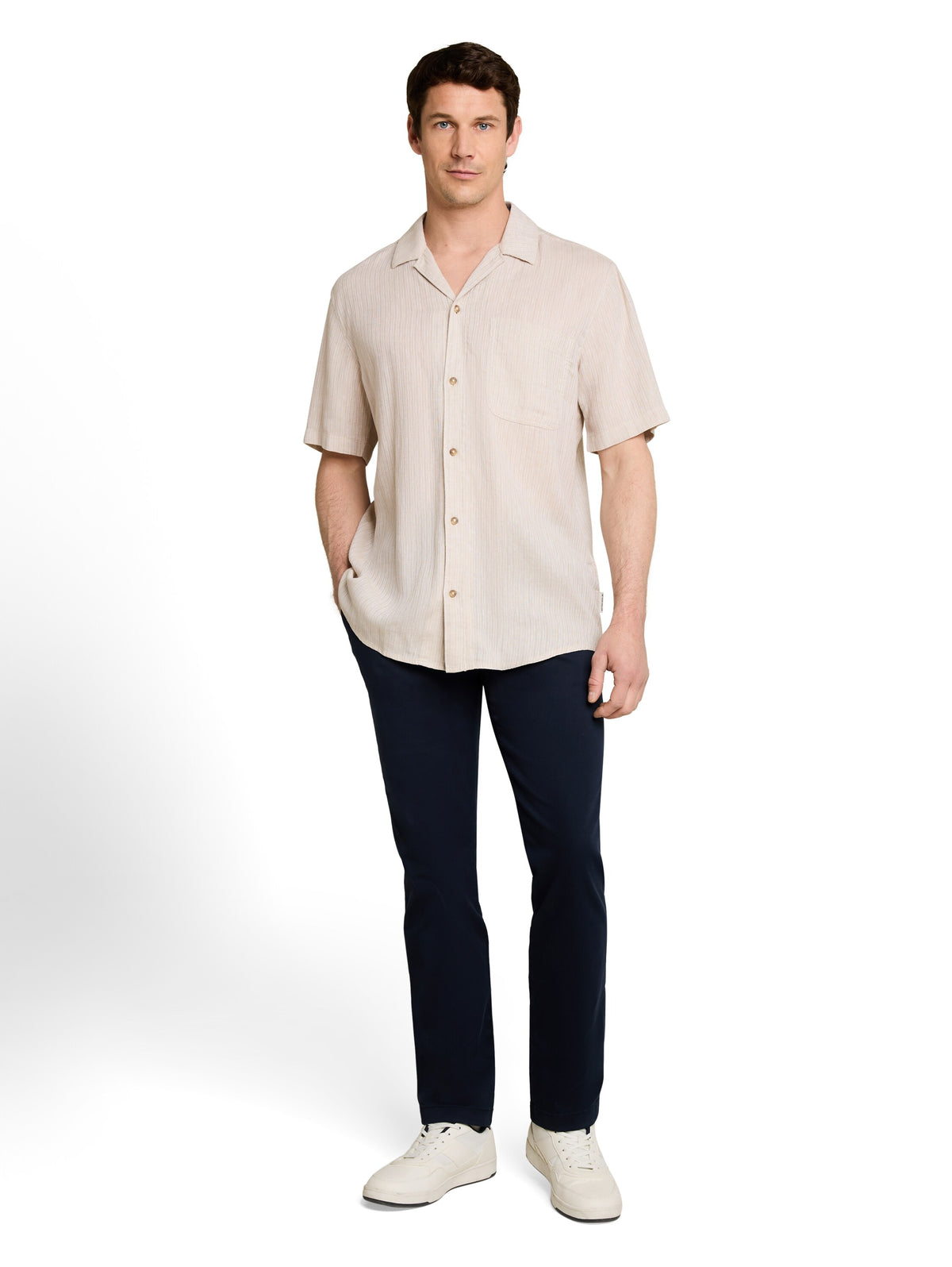Tom Tailor Sky Captain Blue Regular Fit Chino Pants