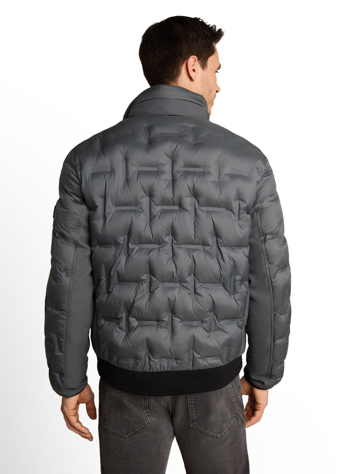 Tom Tailor Darkest Olive Water-Repellent Jacket With Stow-Away Hood