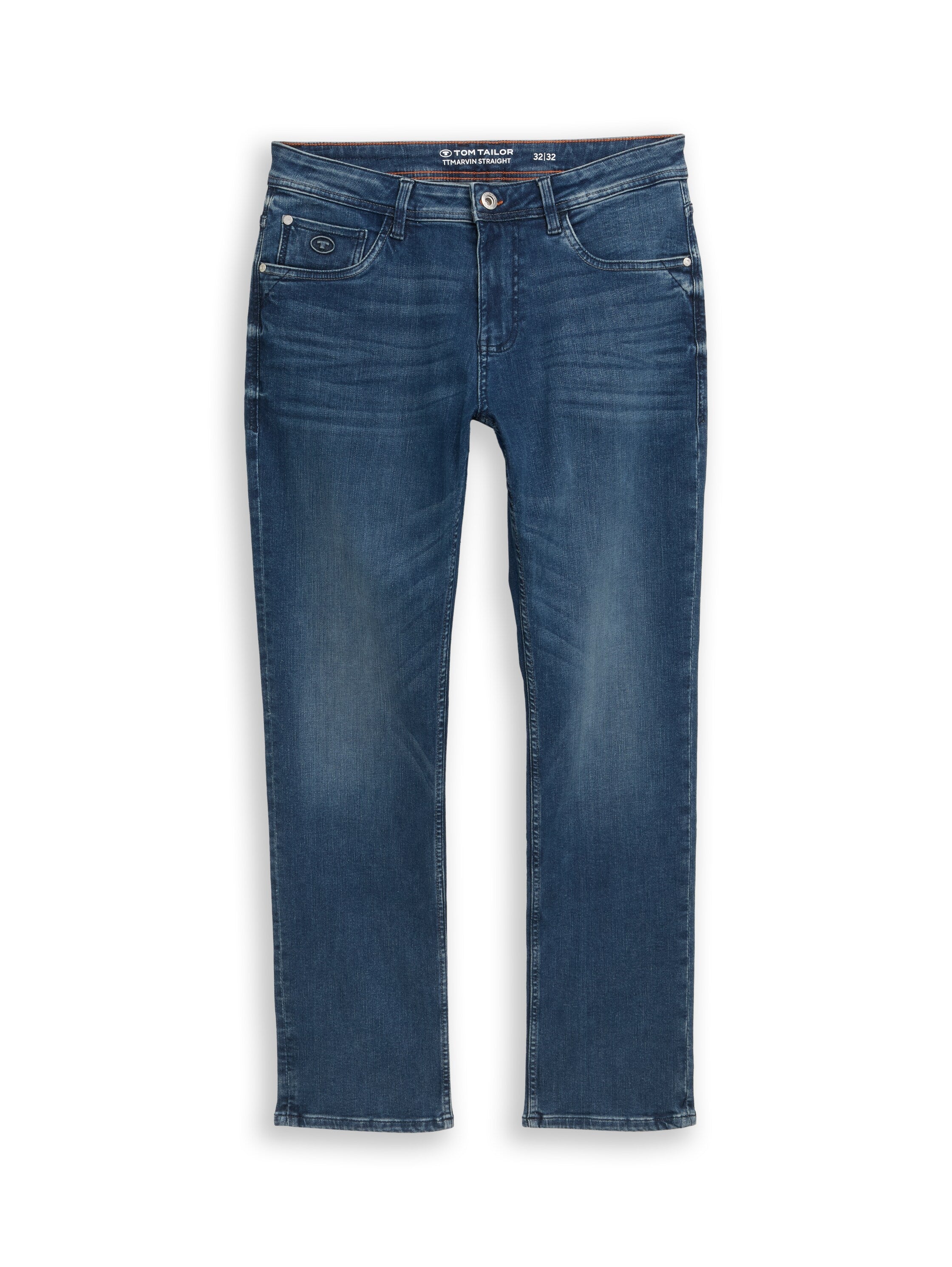 Tom Tailor Straight Mid Stone Blue Jeans With Super-Stretch