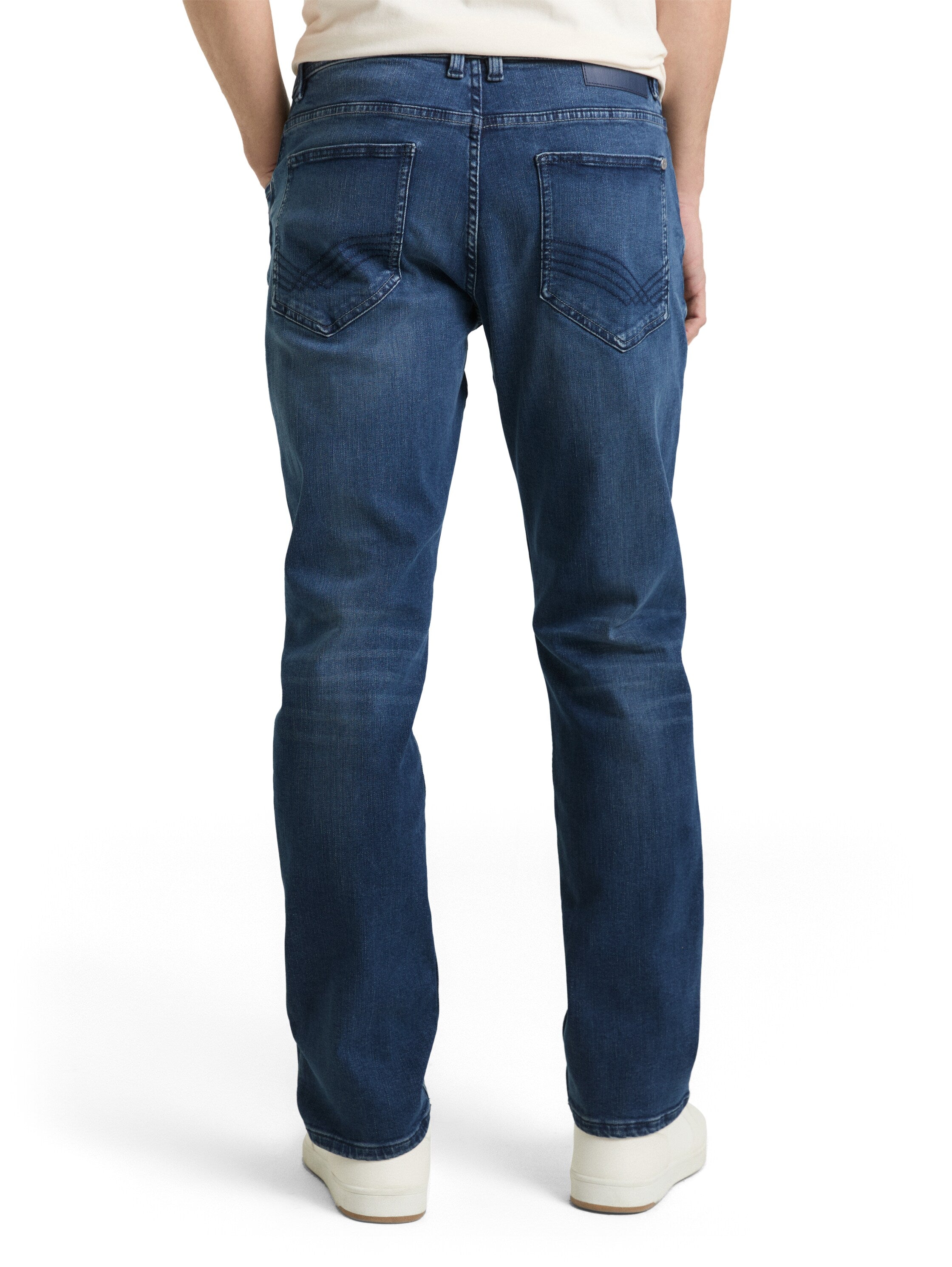 Tom Tailor Straight Mid Stone Blue Jeans With Super-Stretch