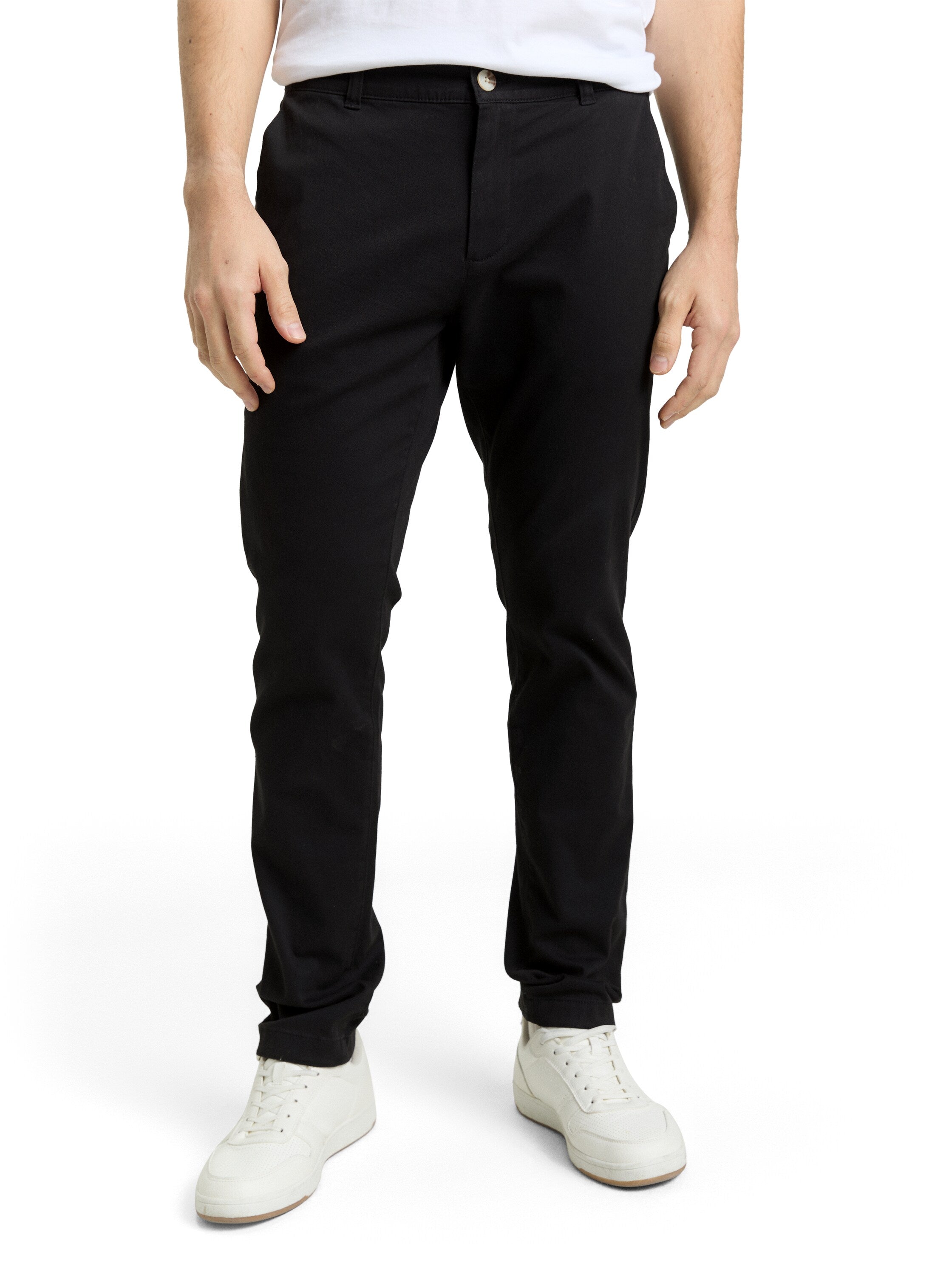 Tom Tailor Black Chino Trousers