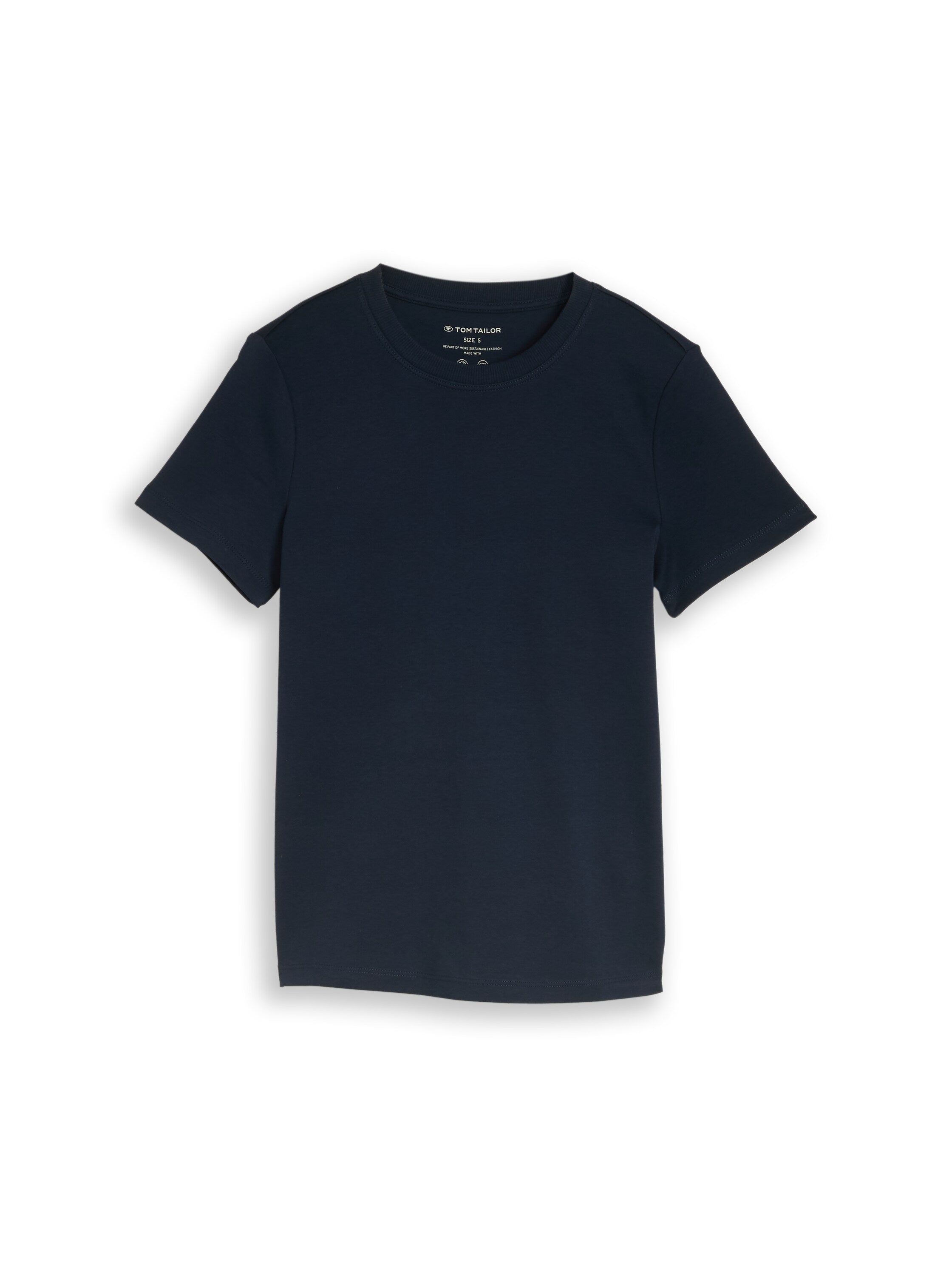 Tom Tailor Navy Basic Cotton T-Shirt