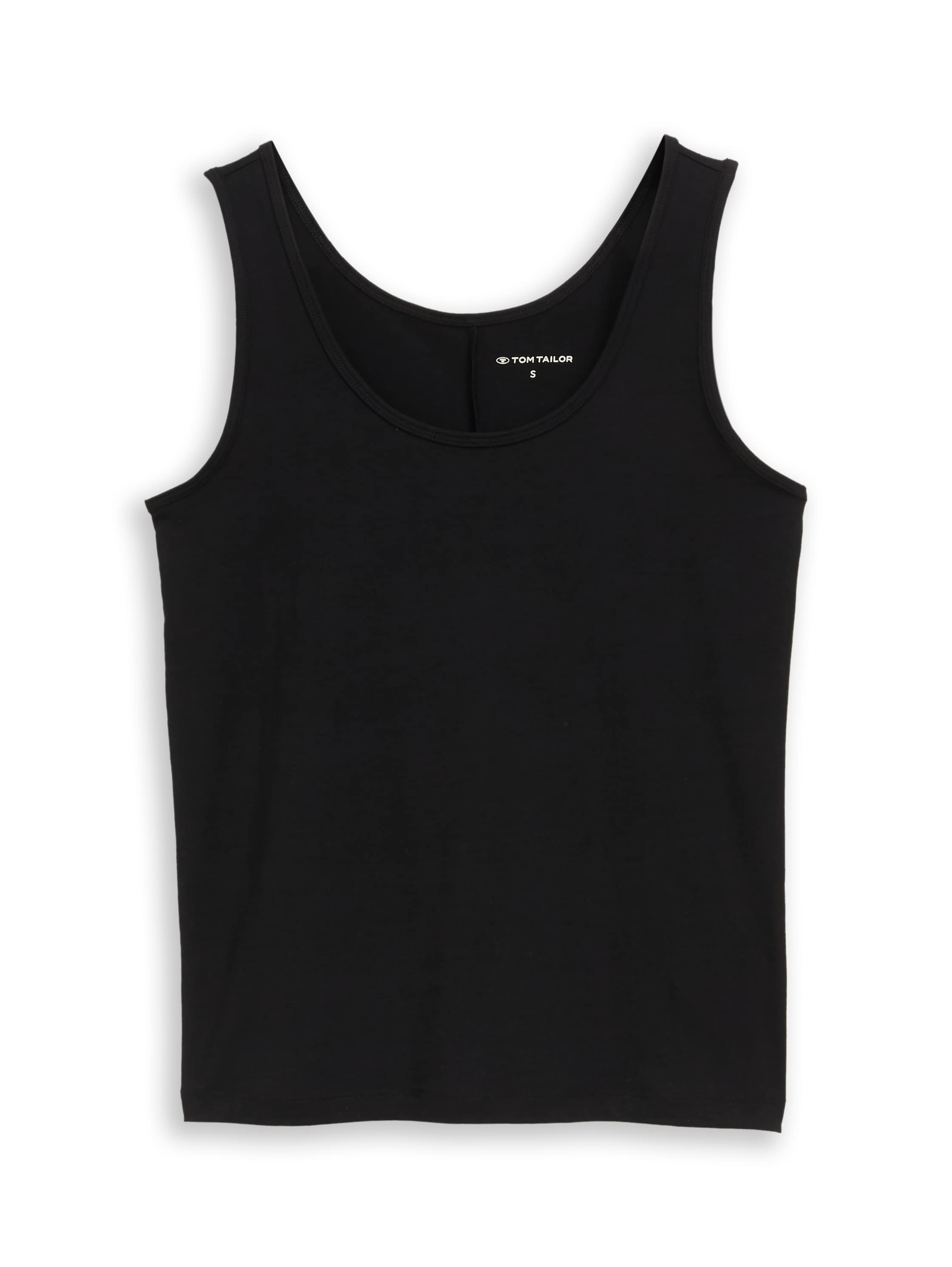 Tom Tailor Black Basic Top