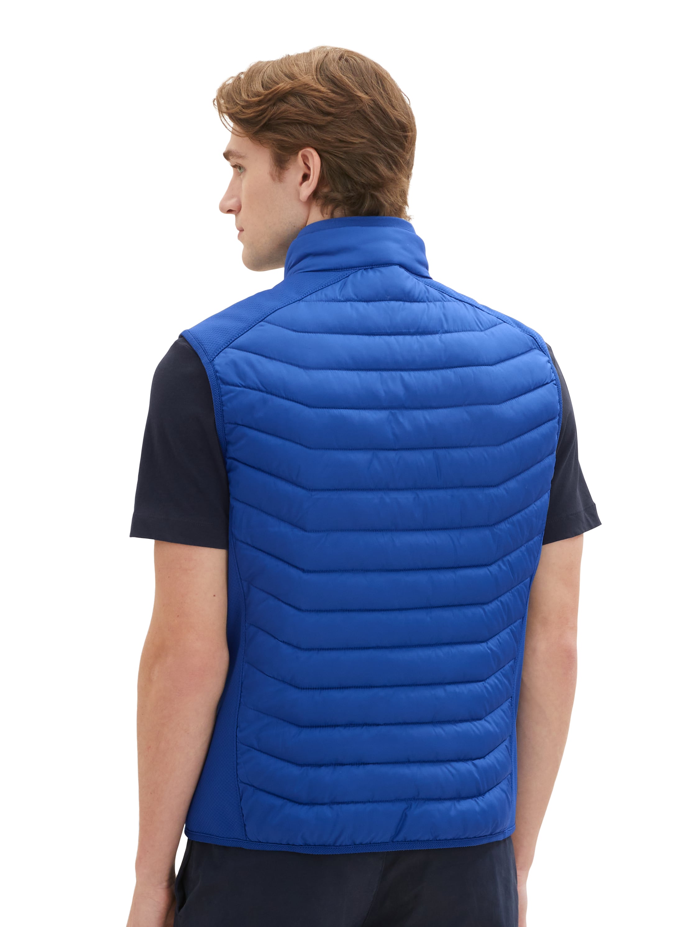 Tom Tailor Blue Hybrid Vest