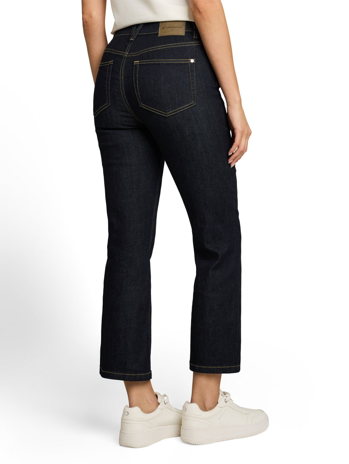 Tom Tailor Clean Rinsed Blue Denim Ttromy Flare jeans