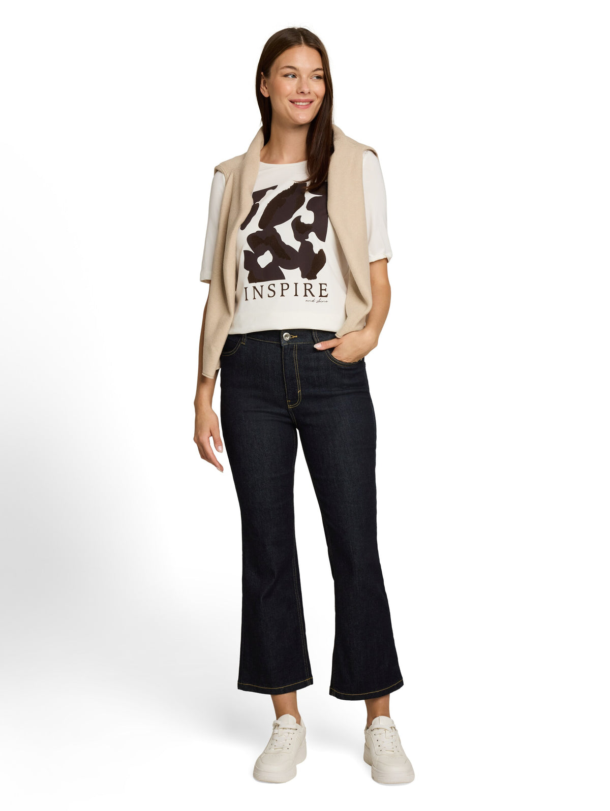 Tom Tailor Clean Rinsed Blue Denim Ttromy Flare jeans