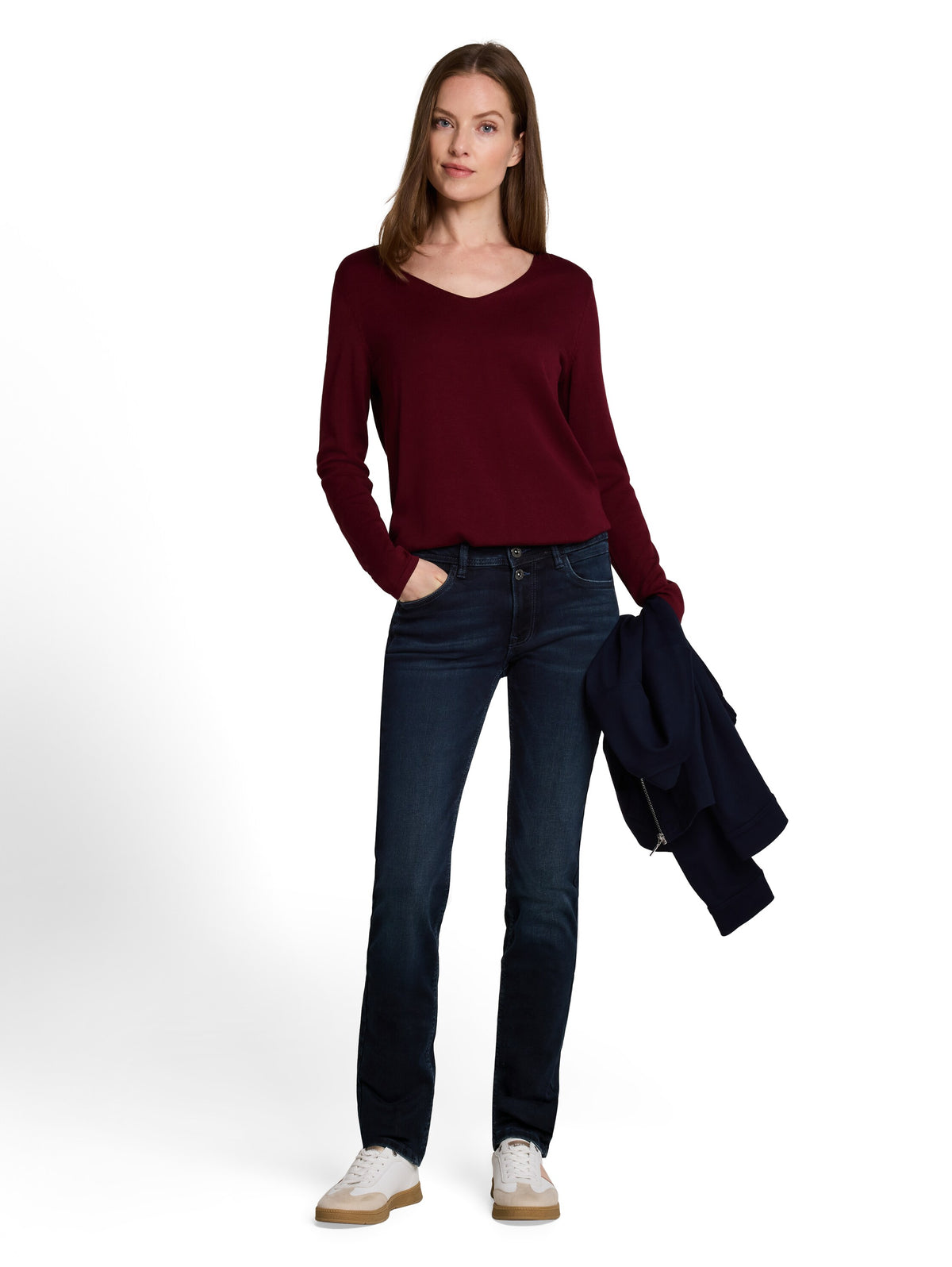 Tom Tailor black Blue Denim Ttliva Straight Jeans With Stretch