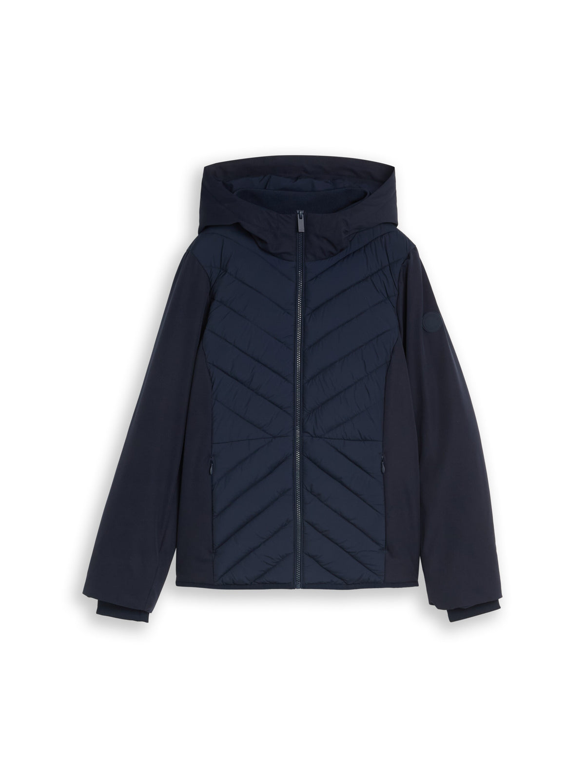 Tom Tailor Navy Long Sleeve With Side Pockets