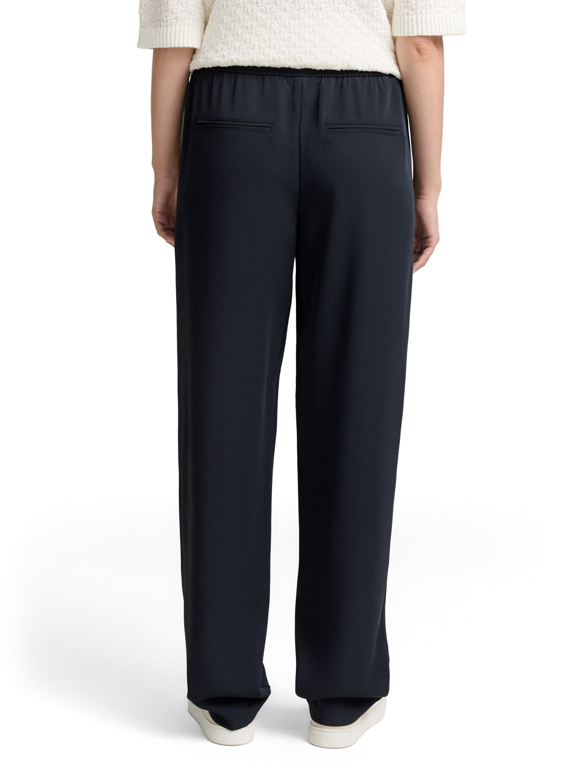 Tom Tailor Navy Loose Straight Pants