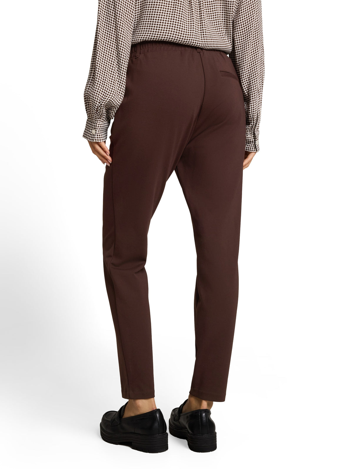 Tom Tailor Brown Loose-fit trousers Pant