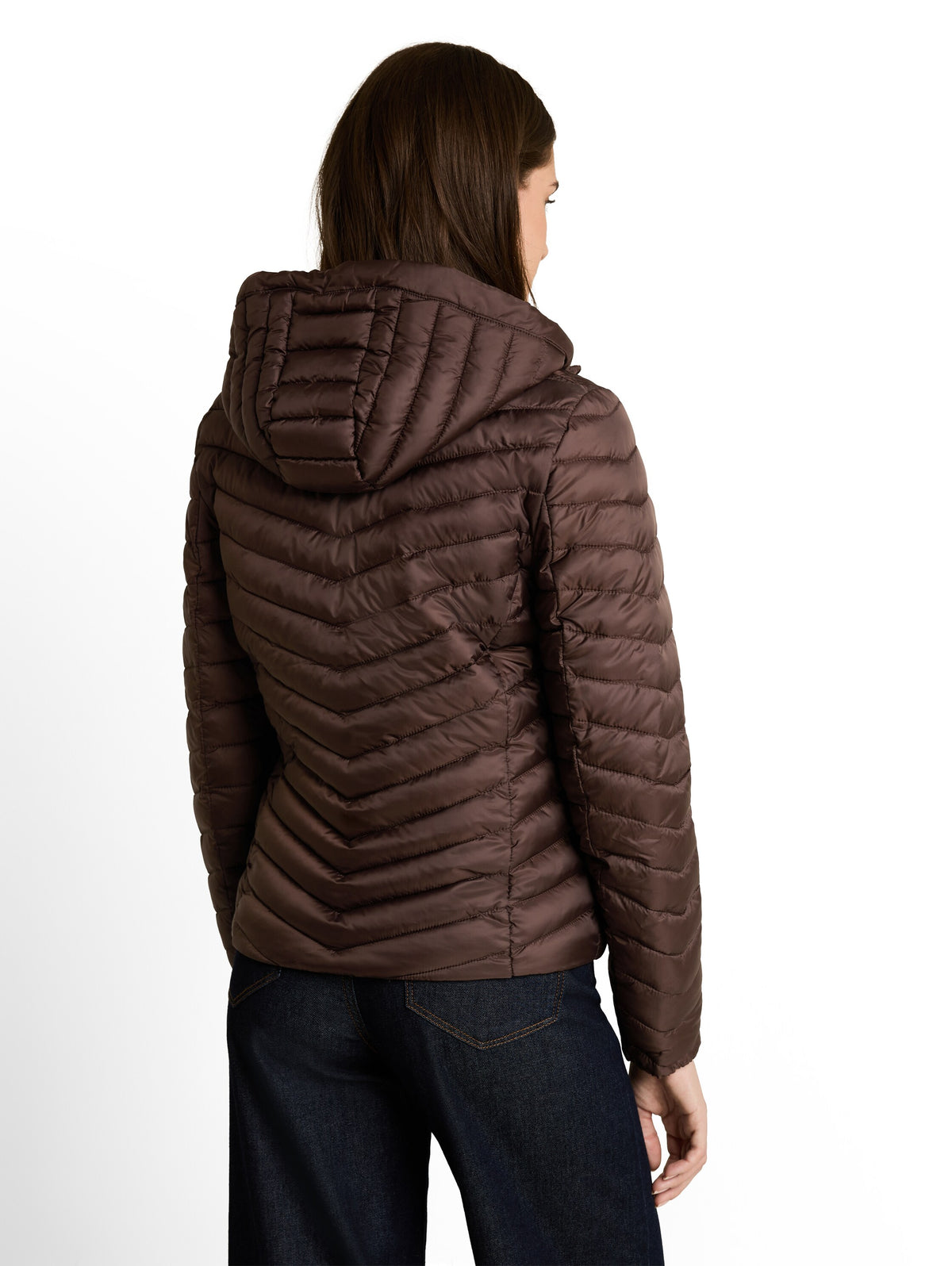 Tom Tailor Brown Jacket Optimal Fit and High Wearing Comfort