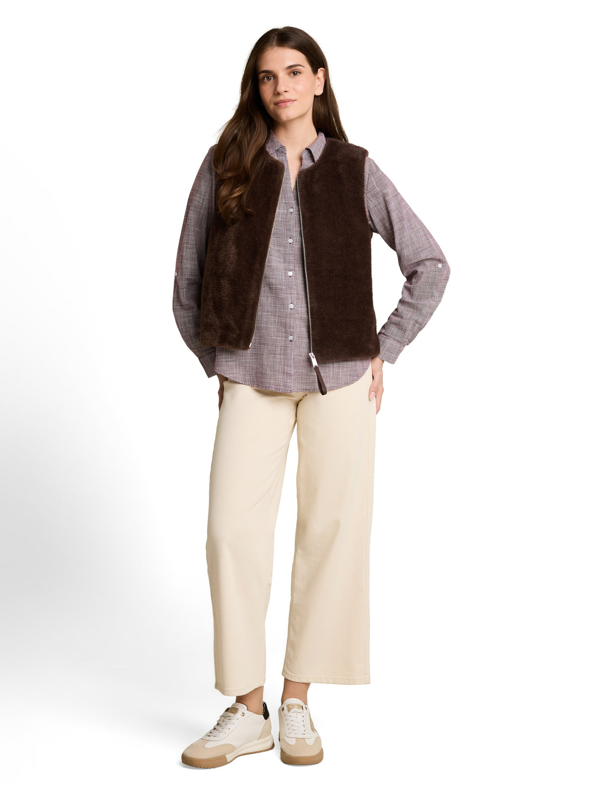 Tom Tailor Brown Gilet with Pockets