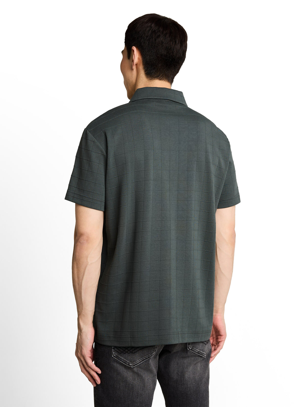 Tom Tailor Darkest Olive Short Sleeved Polo
