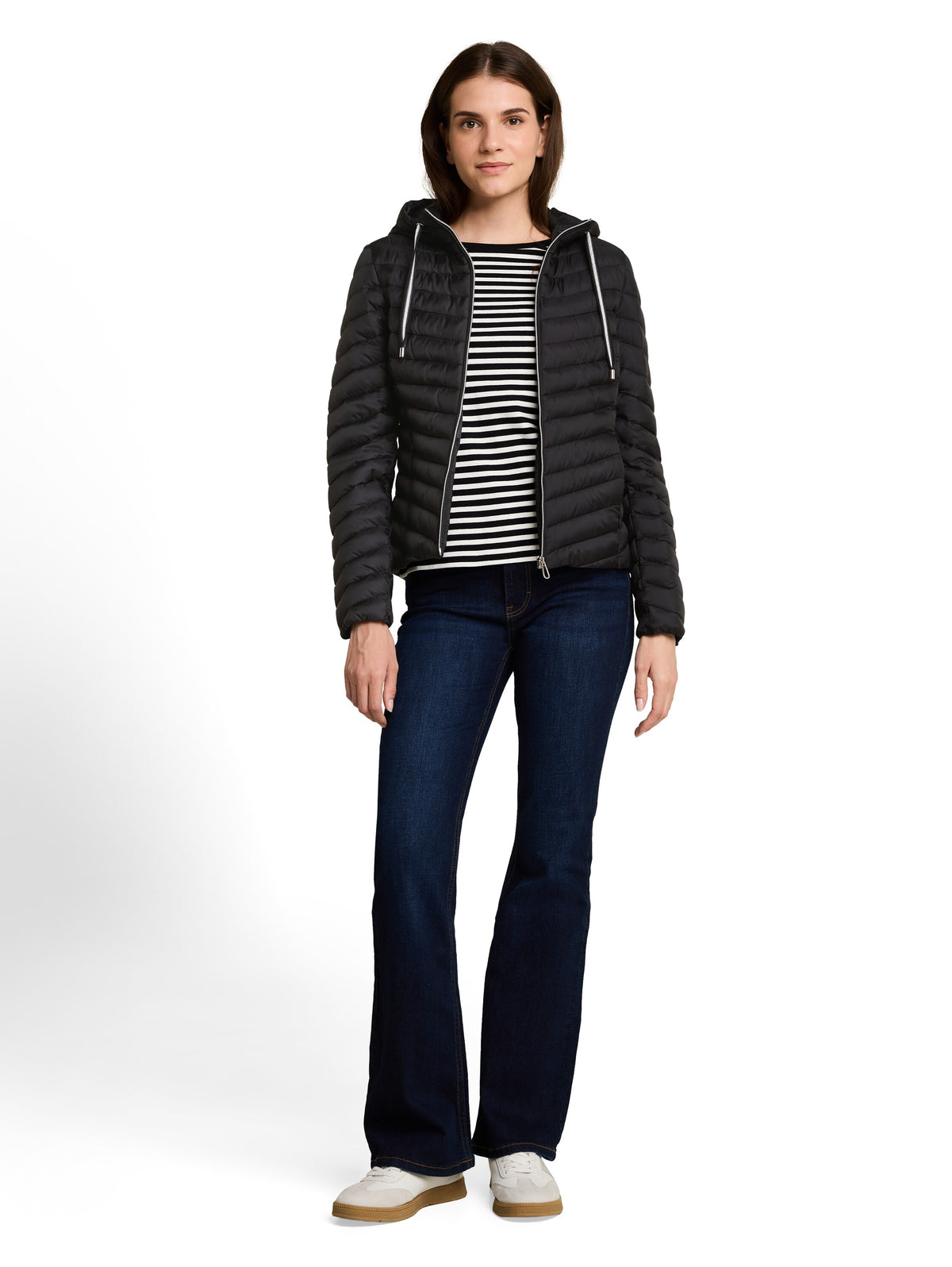 Tom Tailor Black Jacket Optimal Fit and High Wearing Comfort