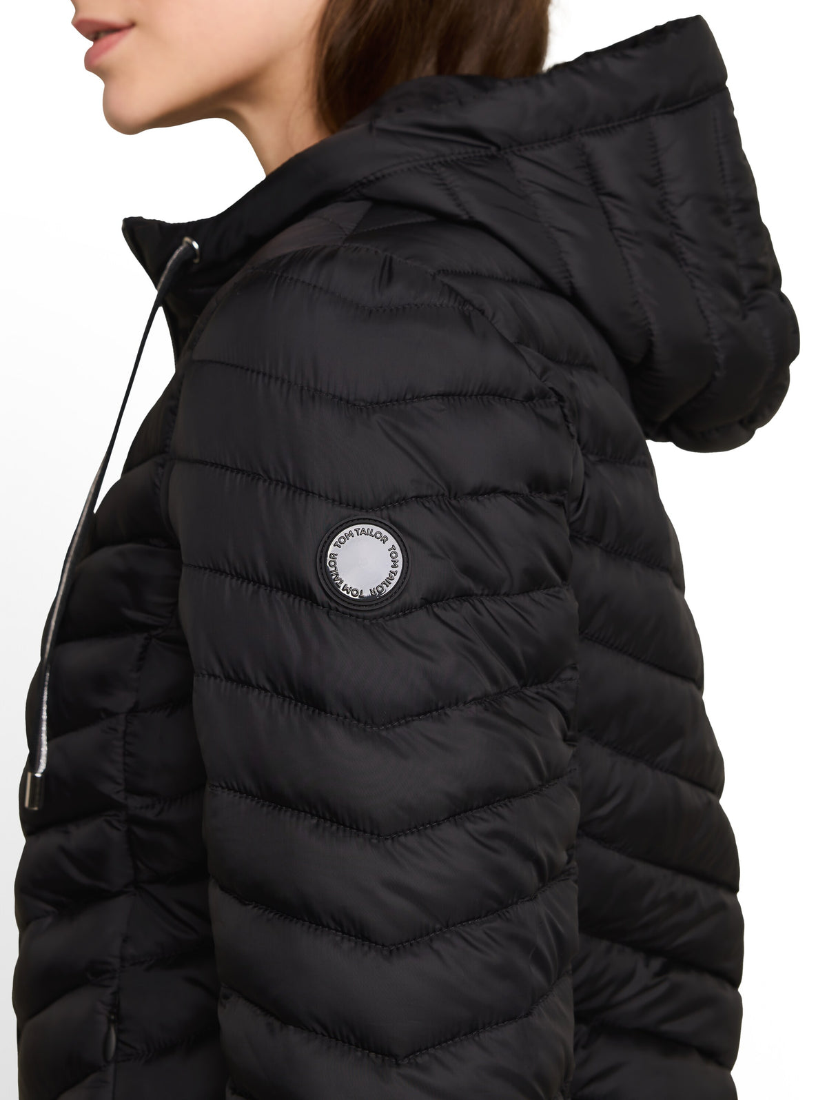 Tom Tailor Black Jacket Optimal Fit and High Wearing Comfort