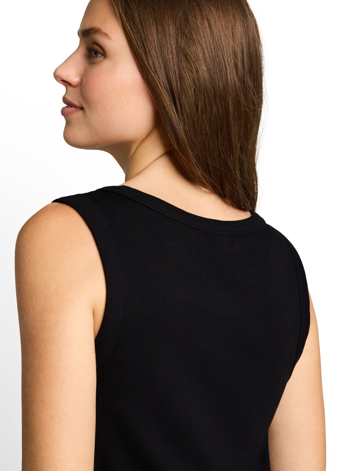 Tom Tailor Black Sleeveless Top