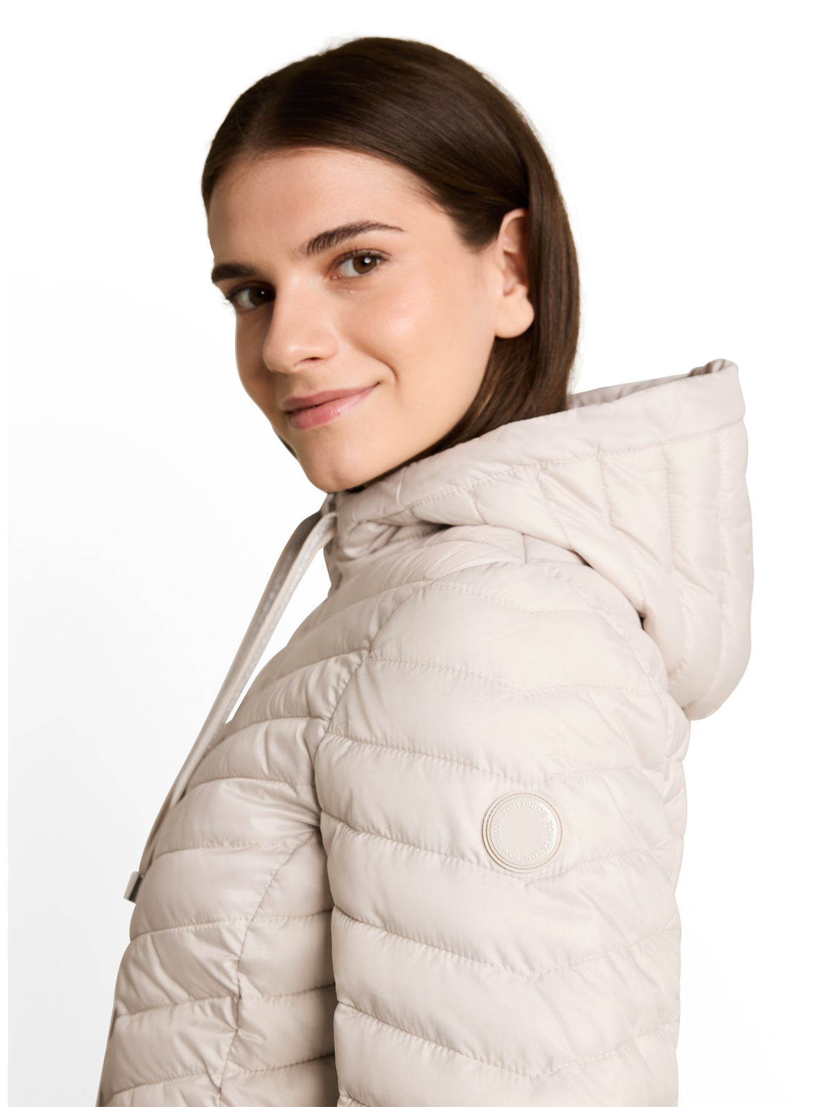 Tom Tailor Beige Jacket Optimal Fit and High Wearing Comfort
