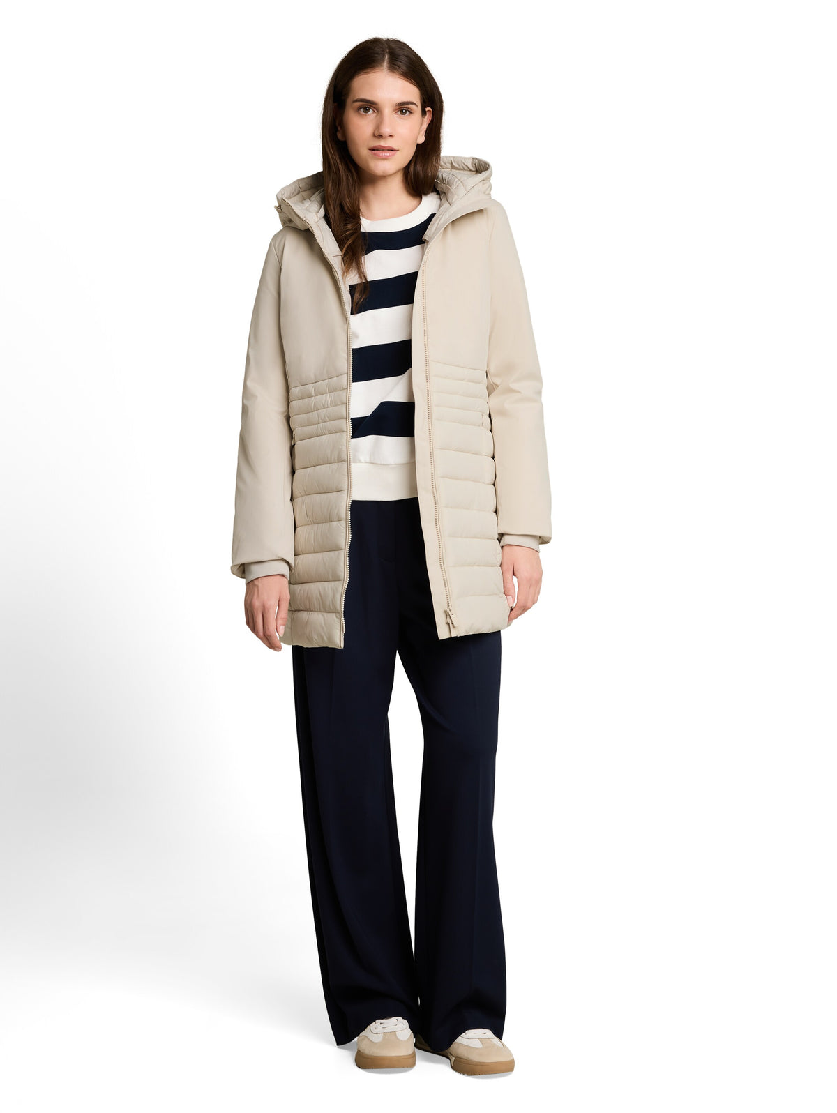 Tom Tailor Beige Long Sleeve Jacket