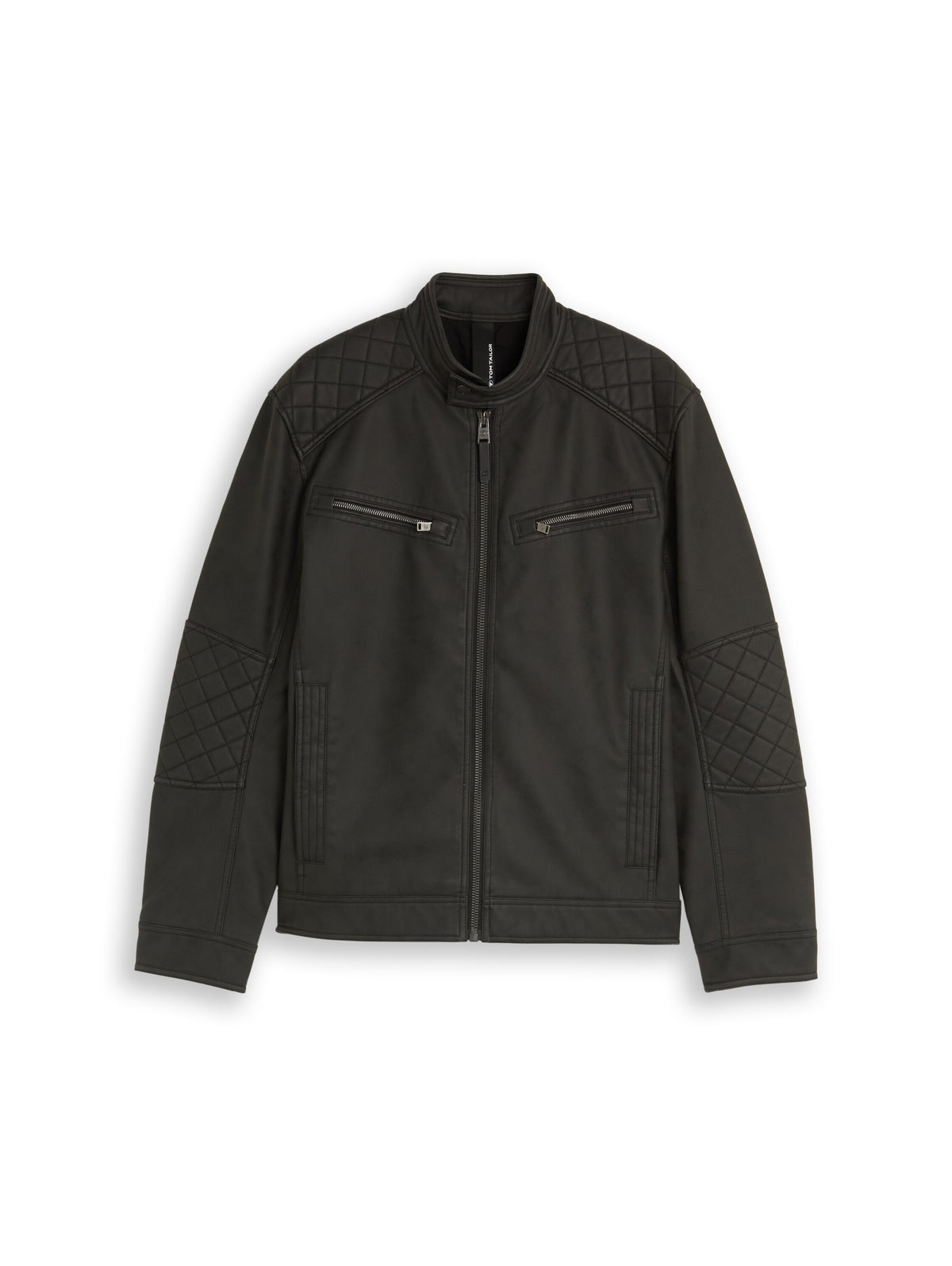 Tom Tailor Black Regular Fit Long Sleeved Jacket