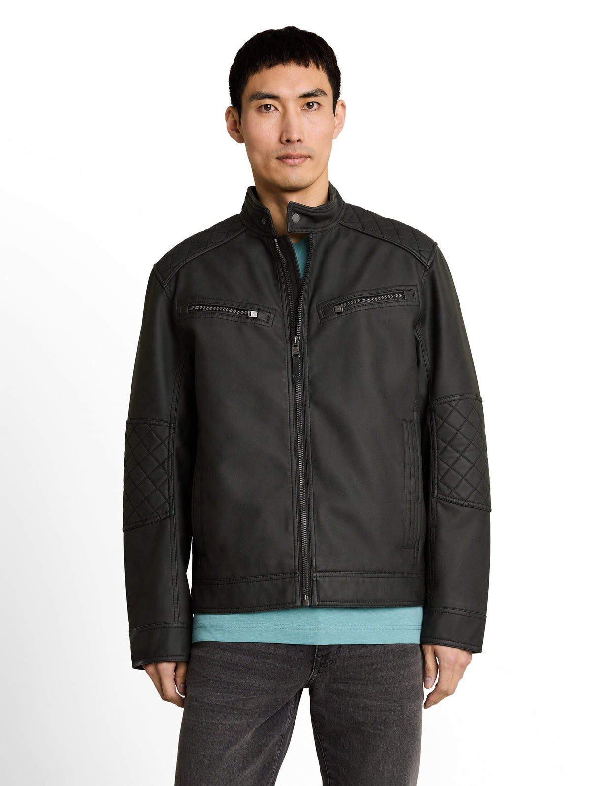 Tom Tailor Black Regular Fit Long Sleeved Jacket