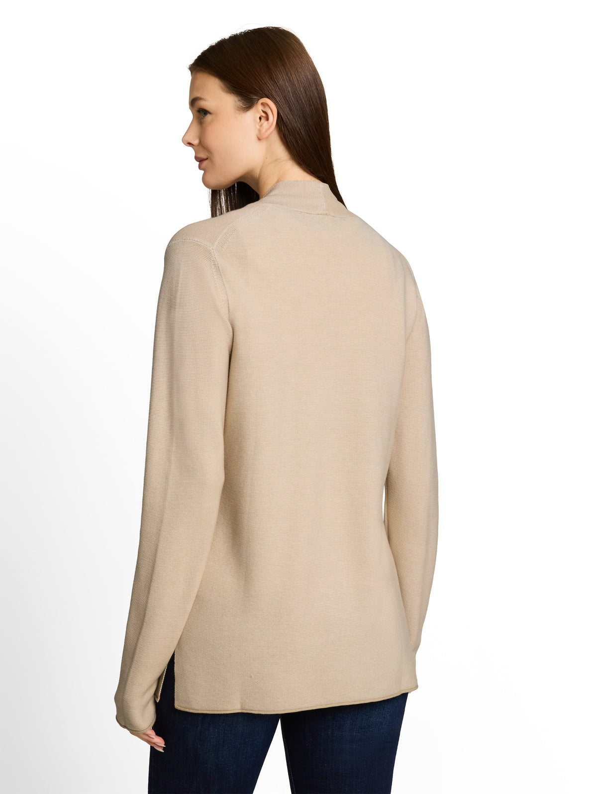 Tom Tailor Light Beige Cotton Cardigan