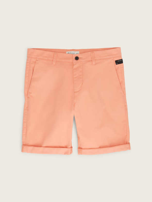 Tom Tailor Slim Fit Coral Chino Short