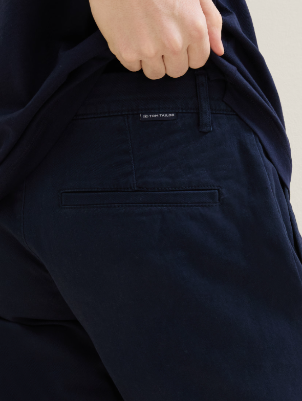 Tom Tailor Cotton Navy Chino Short