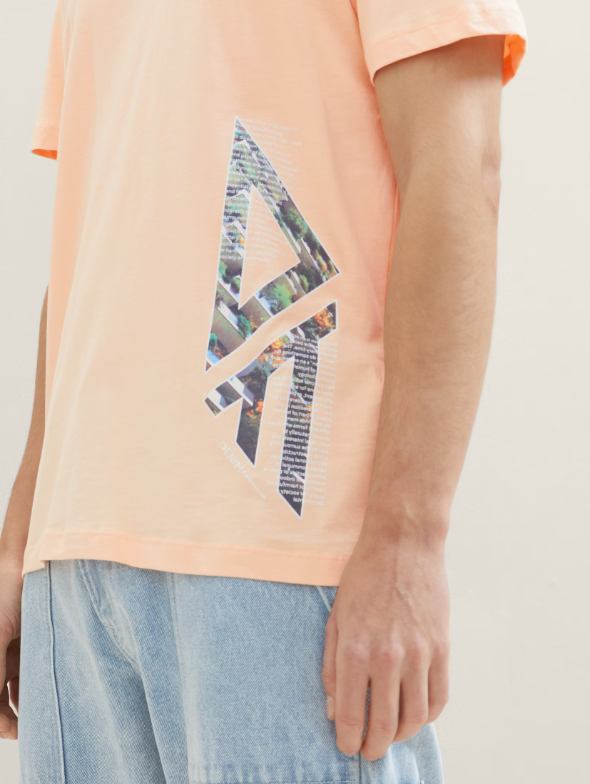 Tom Tailor Somo T-Shirt With Side Design
